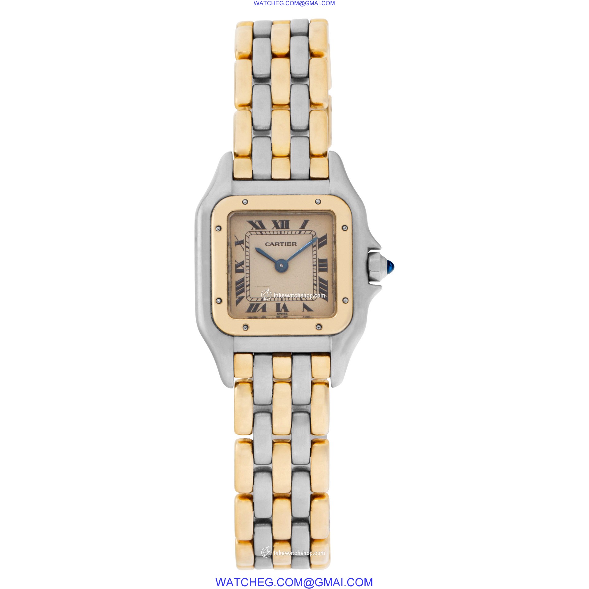Cartier W25029B6 Panthere Quartz Female 18k gold & Stainless Steel 2
