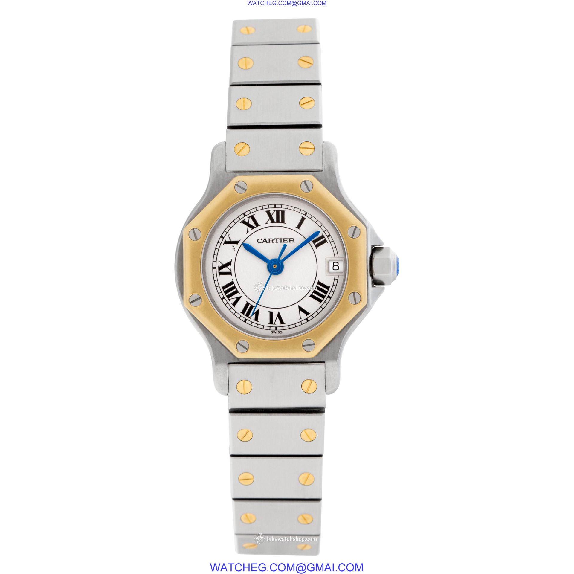 Cartier 187903 Santos Quartz Female Stainless Steel 2