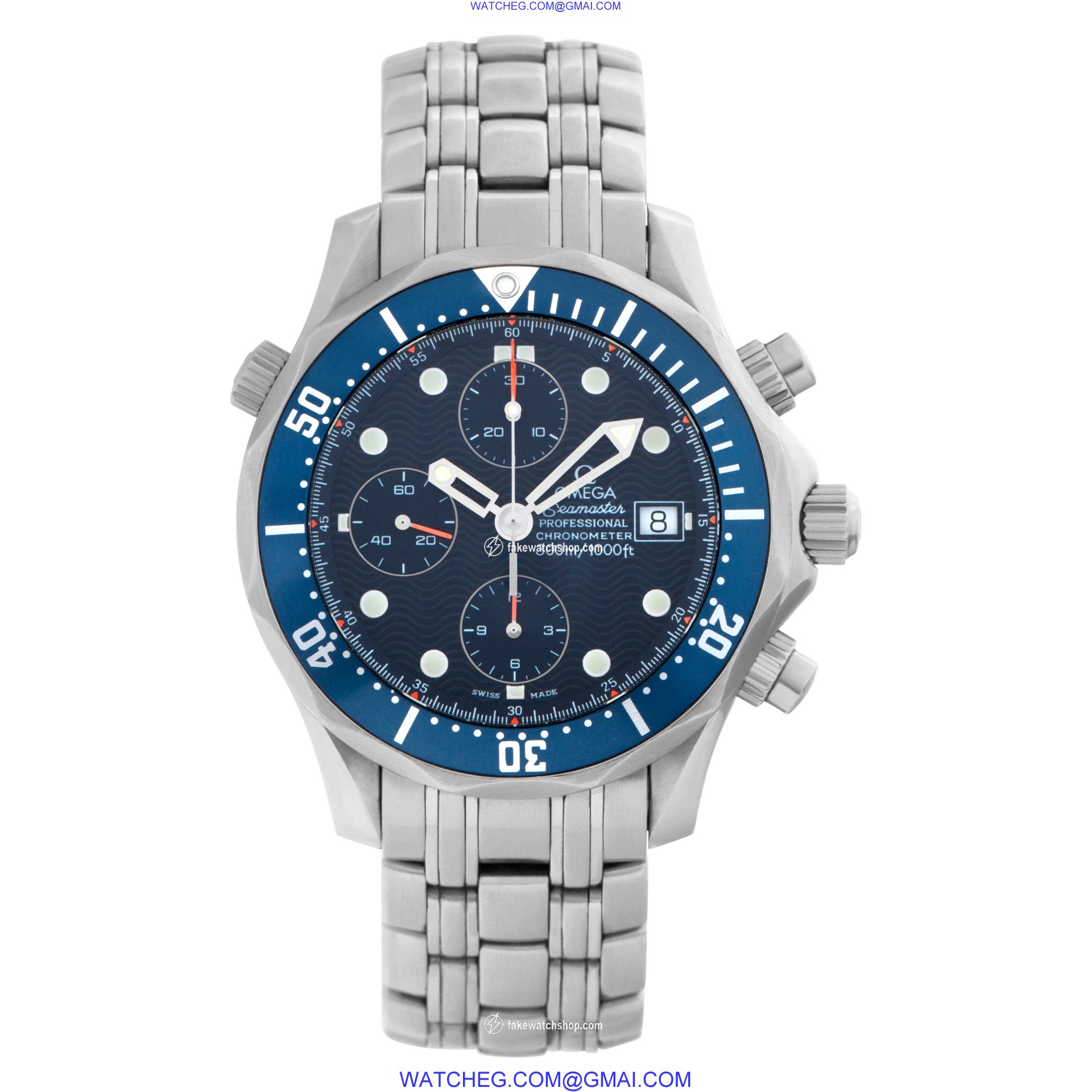 Omega 2225.80.00 Seamaster Automatic Male Stainless Steel 2