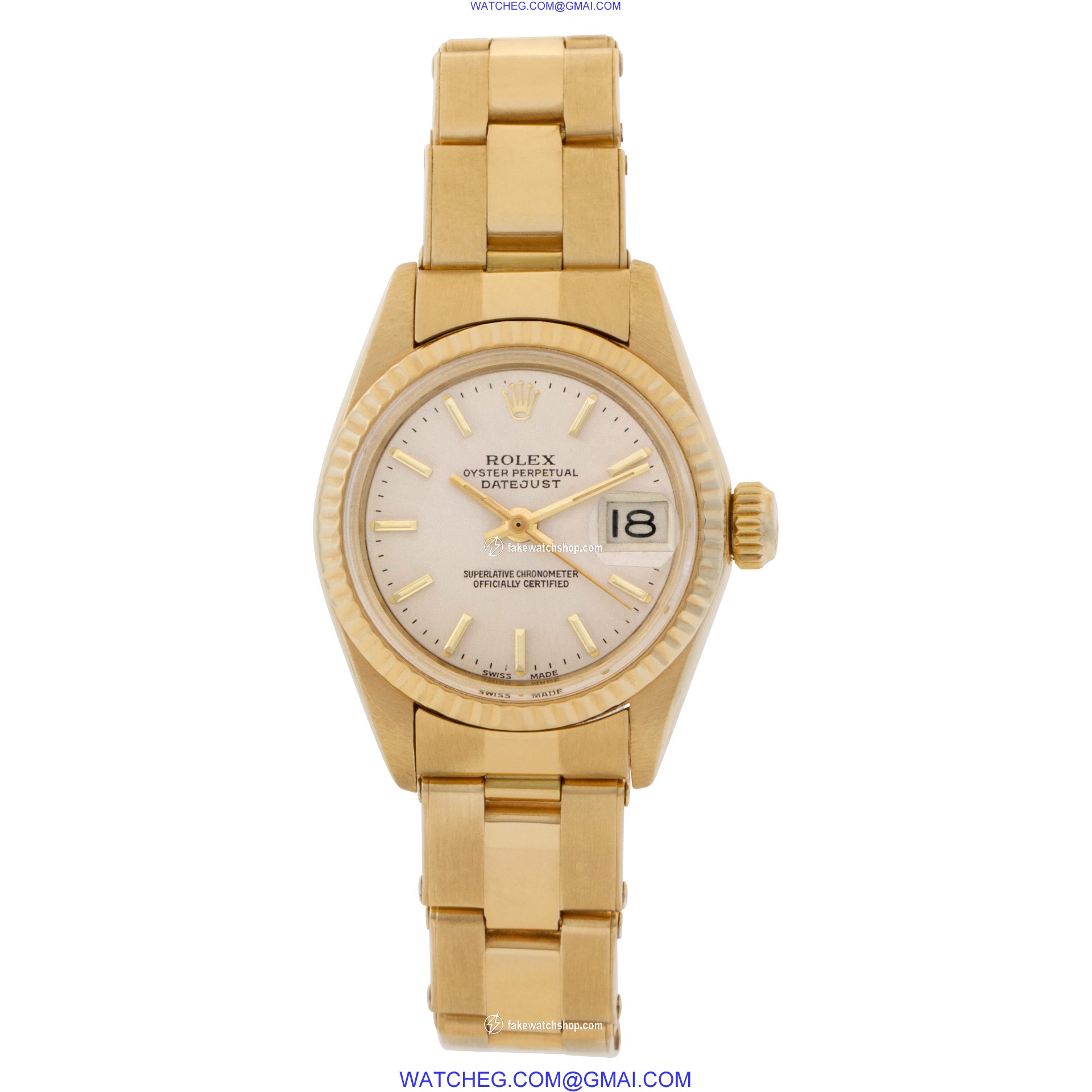 Rolex 6917 Datejust Automatic Female 18k yellow gold 2
