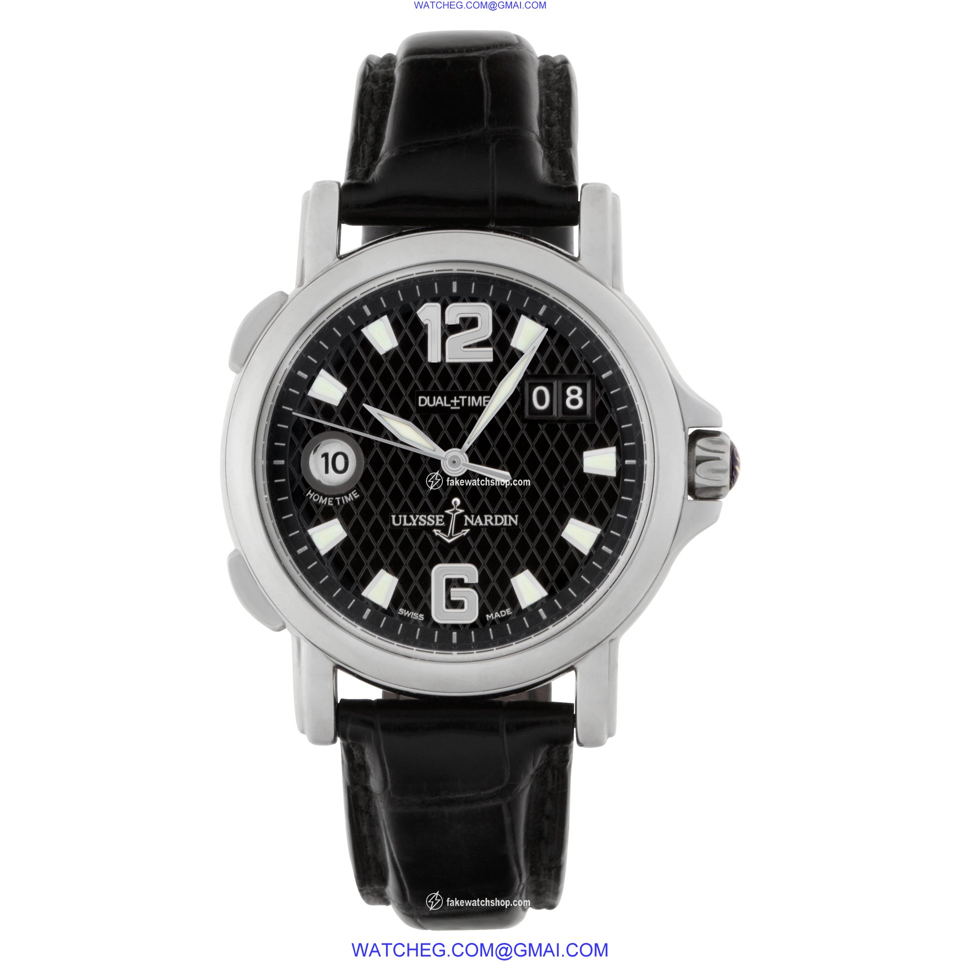 Ulysse Nardin 223-88/60 Dual Time Automatic Unisex Stainless Steel 2