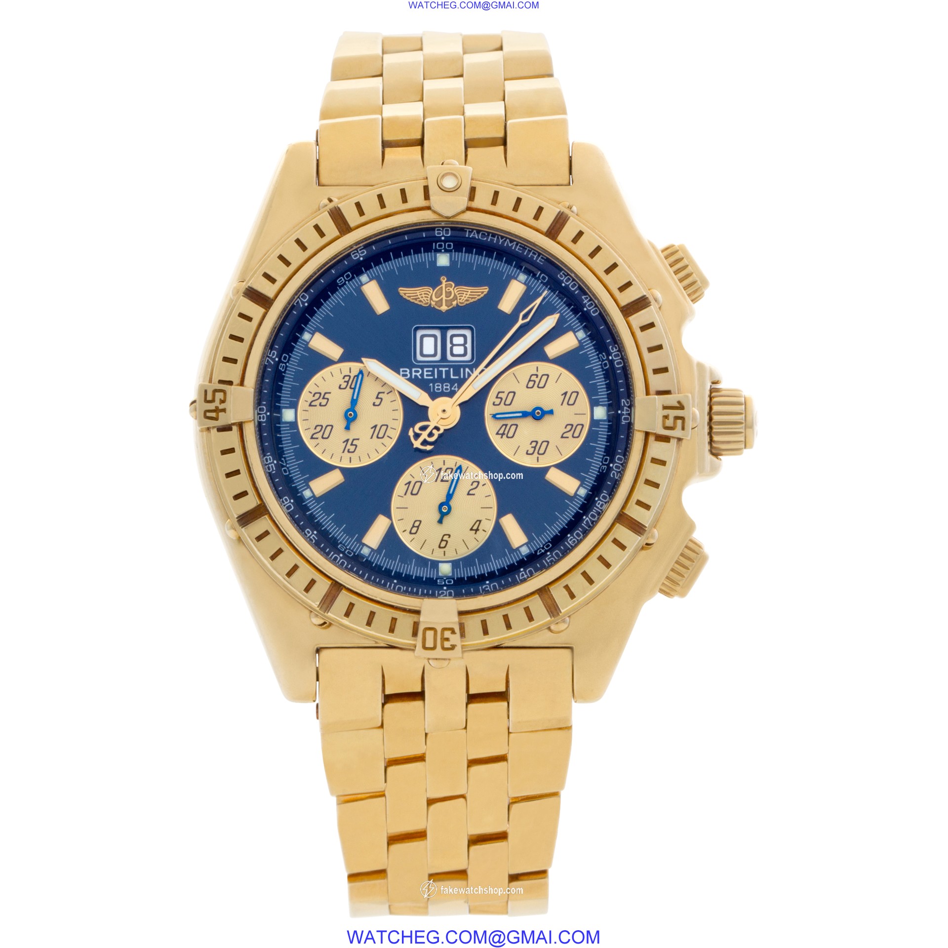 Breitling k44355 Crosswind Automatic Male 18k yellow gold 2