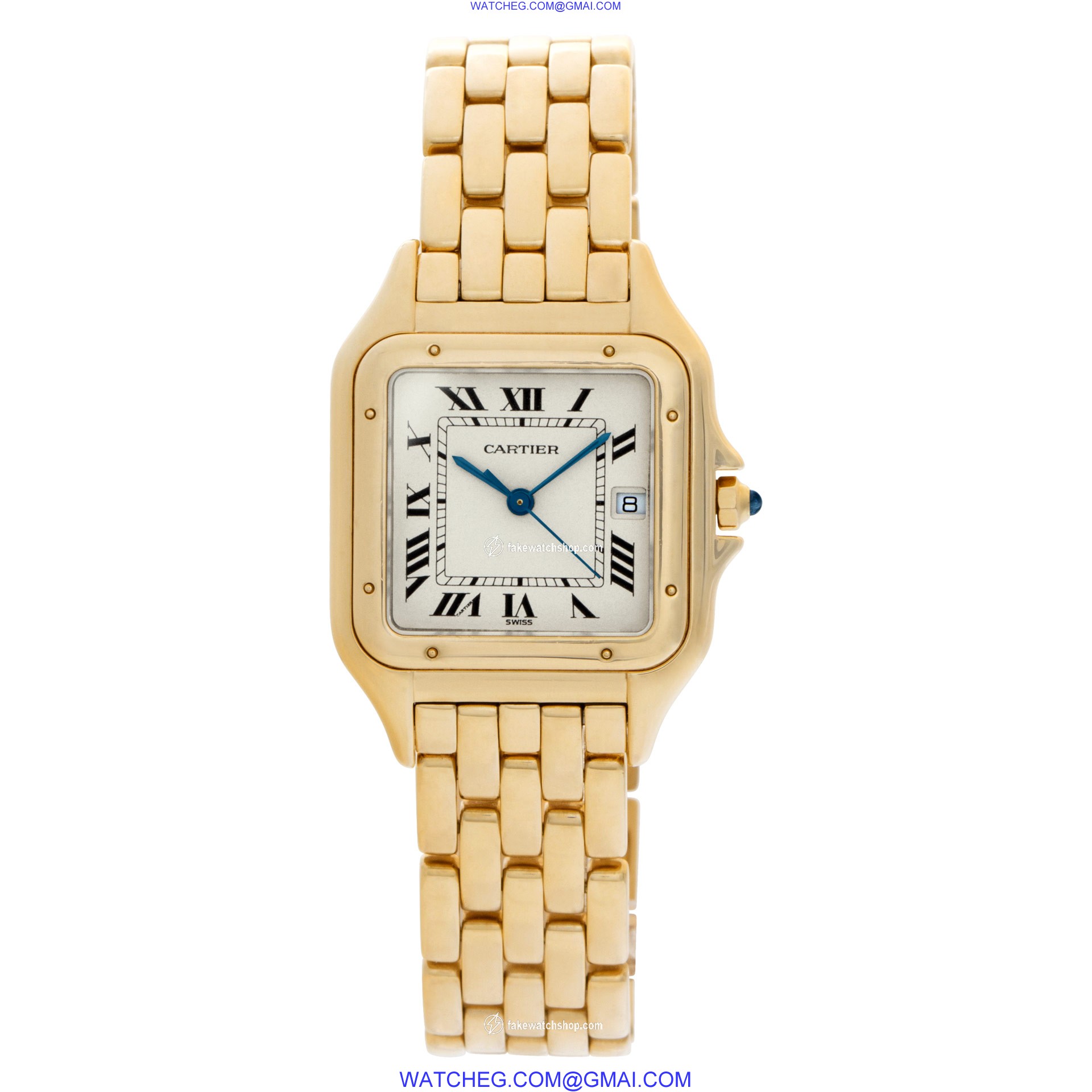 Cartier WGPN0009 Panthere Quartz Male 18k yellow gold 2