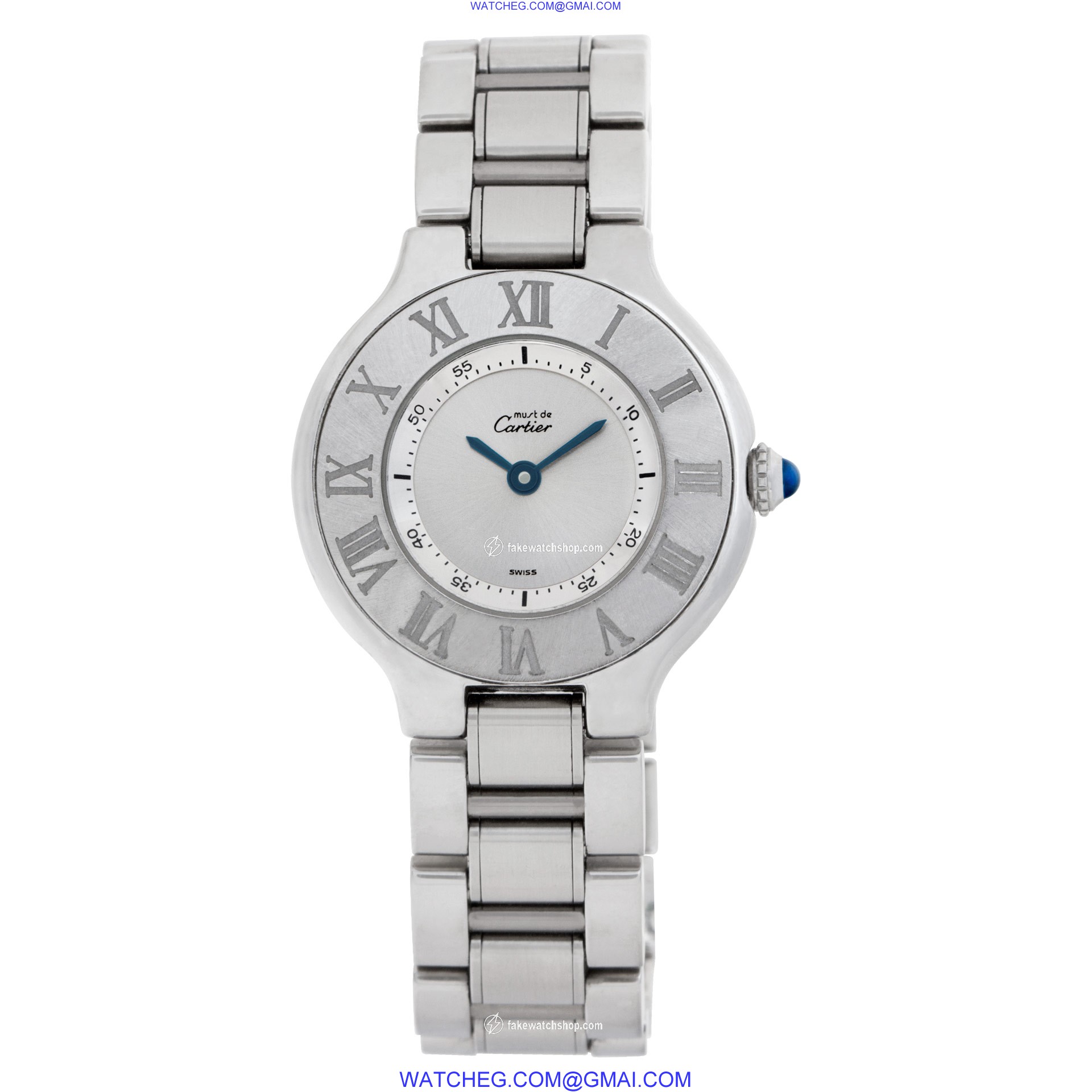 Cartier 1340 21 Quartz Female Stainless Steel 2