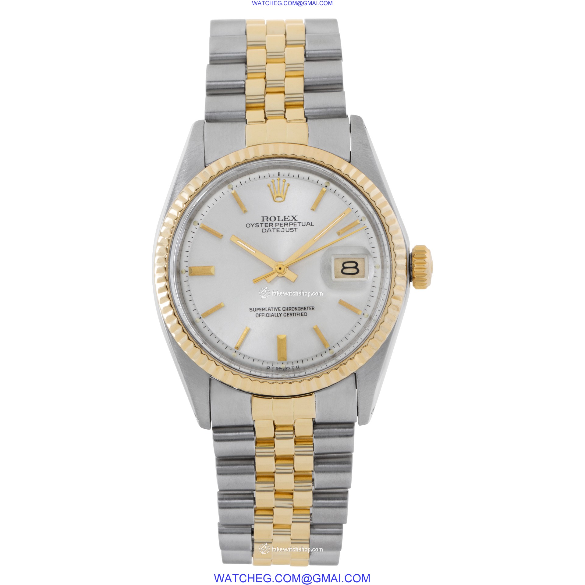 Rolex 1601 Datejust Automatic Unisex Stainless Steel 2