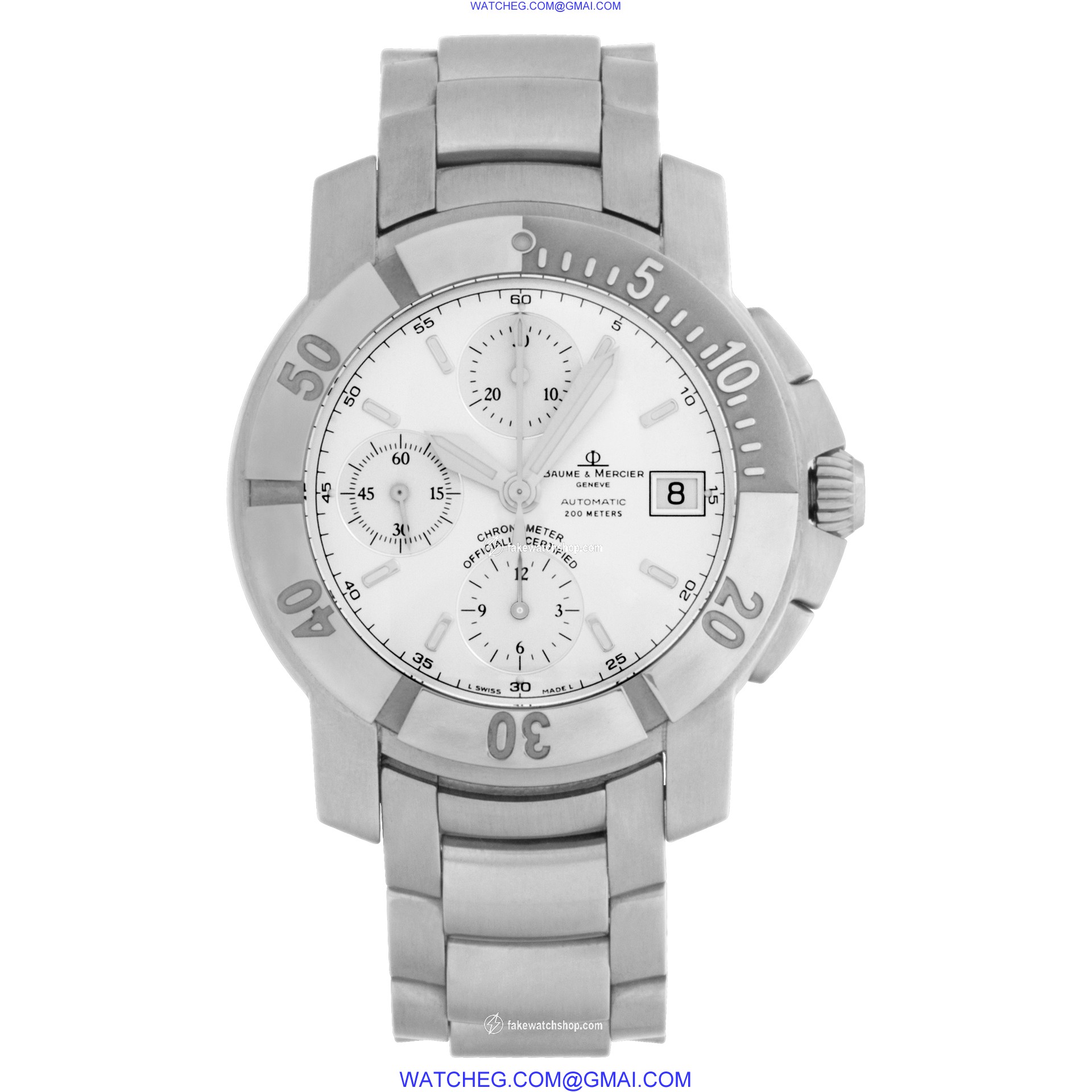 Baume & Mercier 65368 Capeland Automatic Unisex Stainless Steel 2