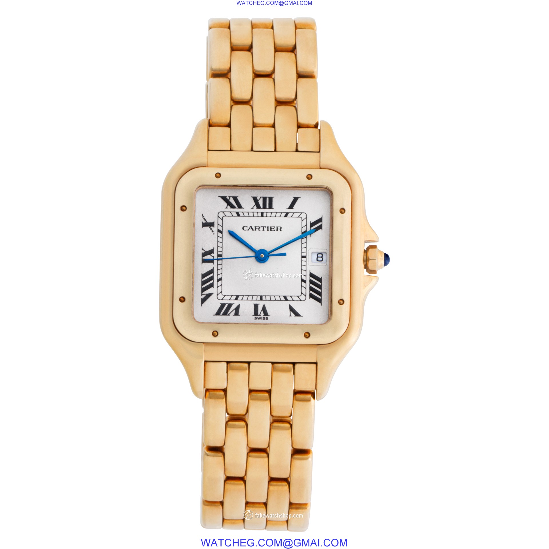 Cartier WGPN0009 Panthere Quartz Male 18k yellow gold 2