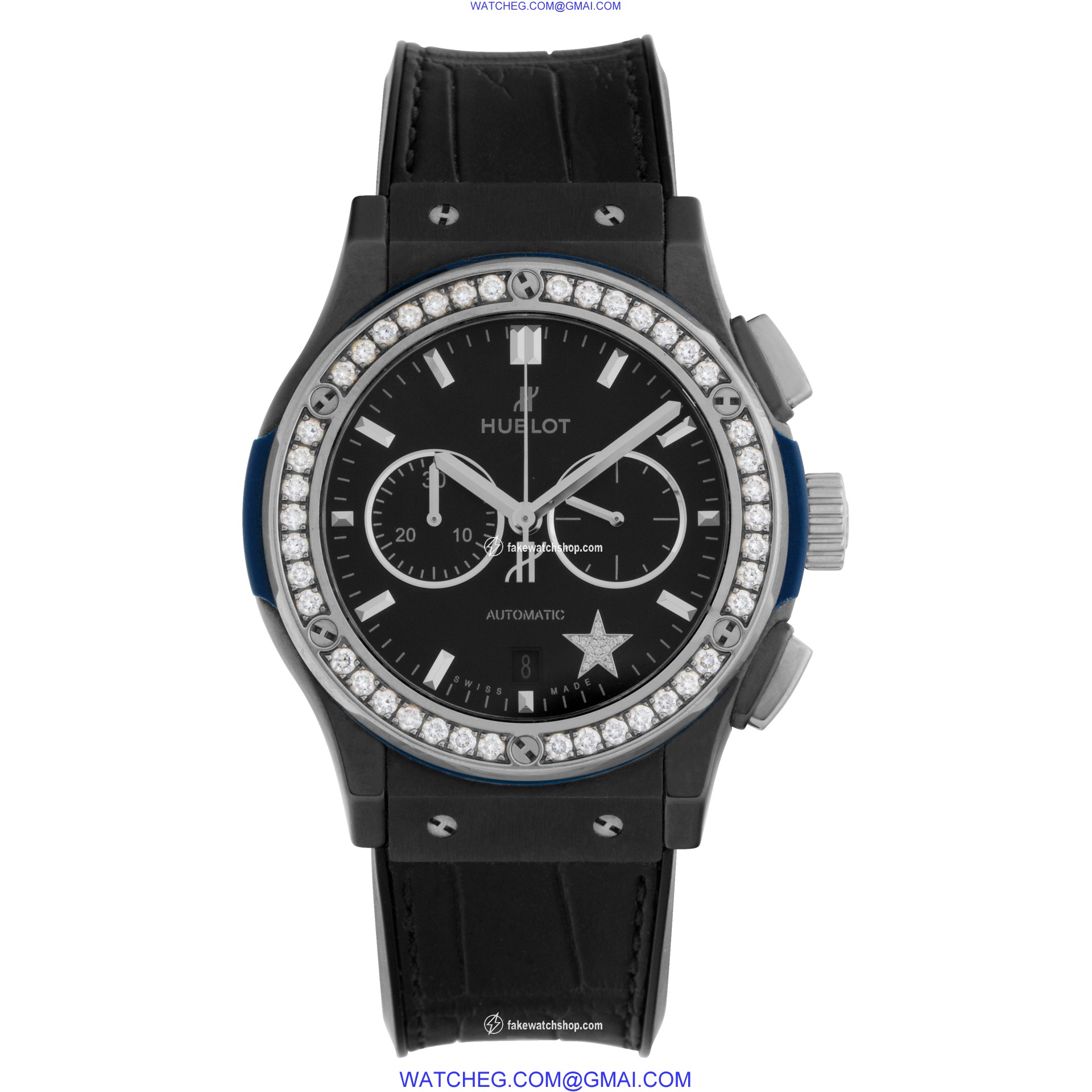 Hublot 541.CN.1170.LR.1204.DCW14 Classic Fusion Automatic Female titanium & ceramic 2