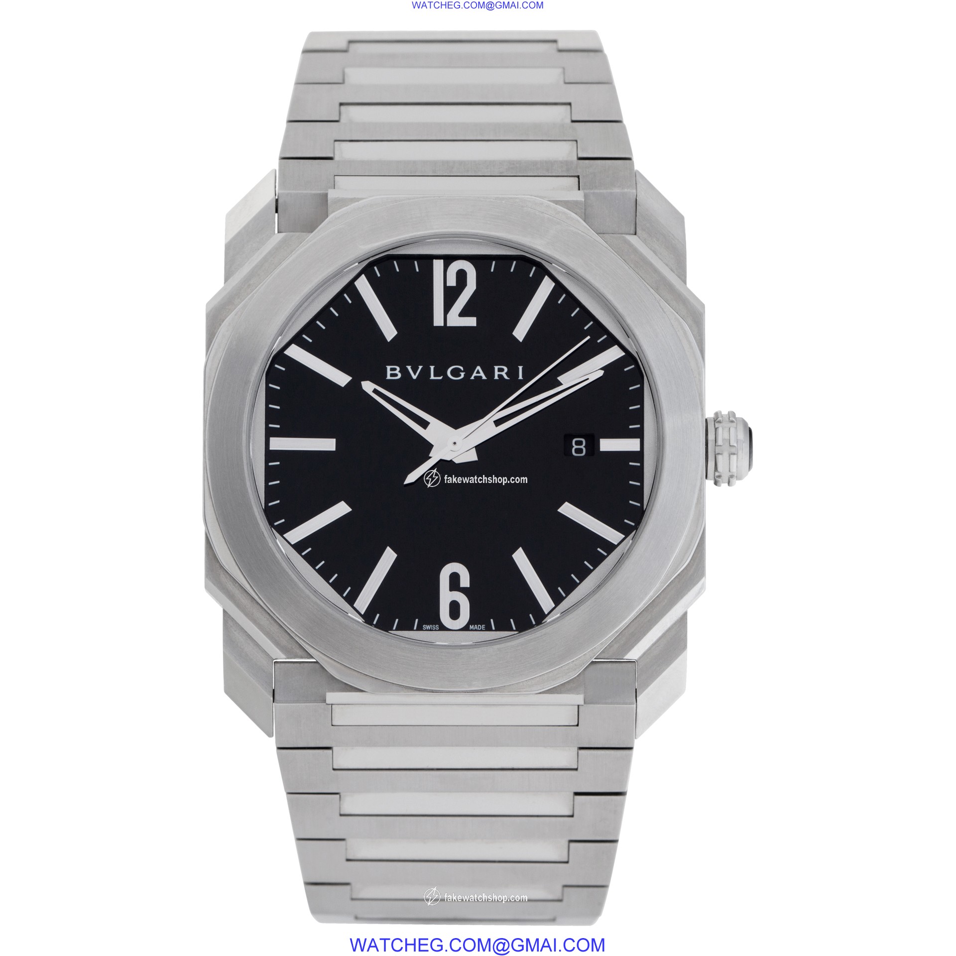 Bvlgari 102031 BGO 41 S Octo L Originale Automatic Male Stainless Steel 2