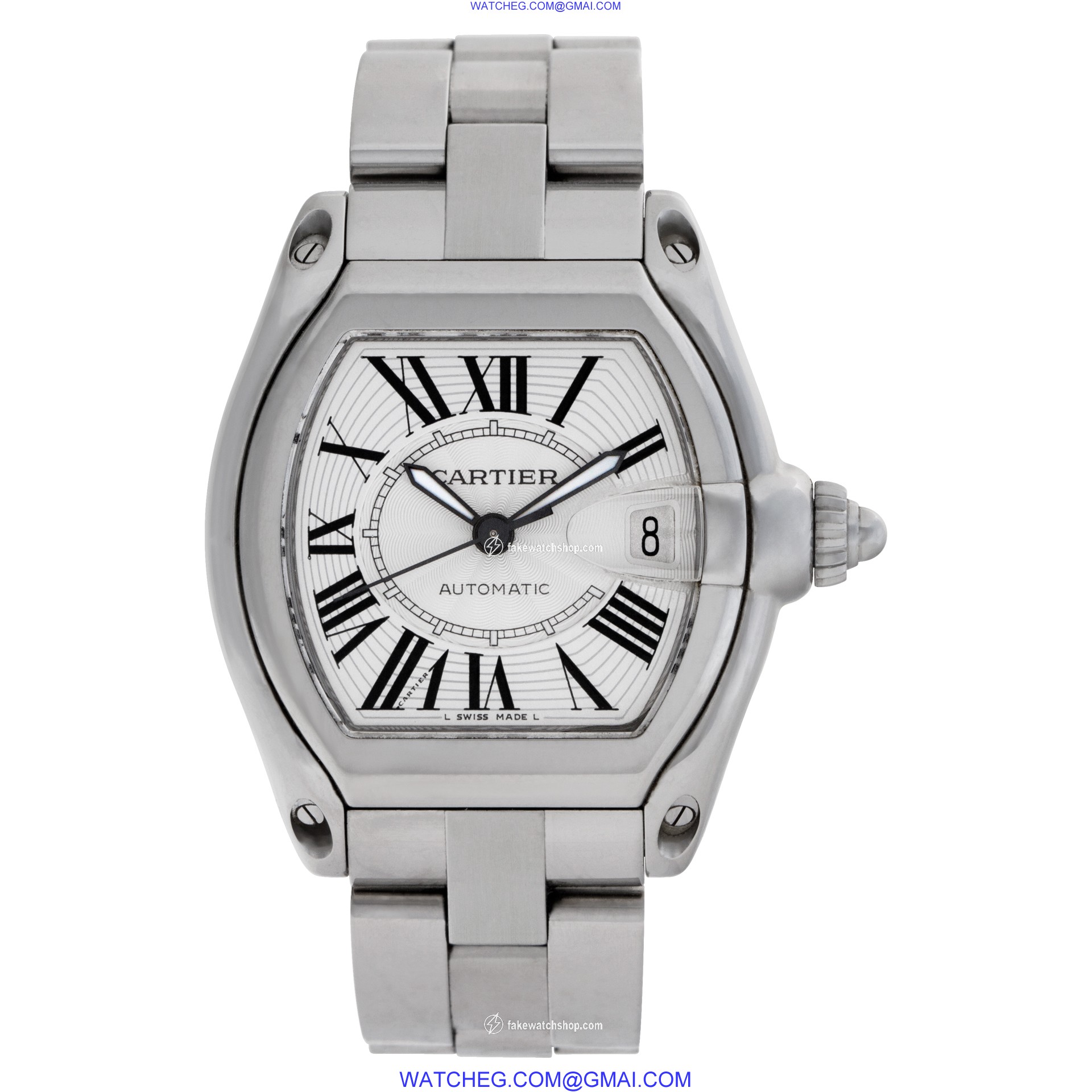 Cartier W62025V3 Roadster Automatic Male Stainless Steel 2
