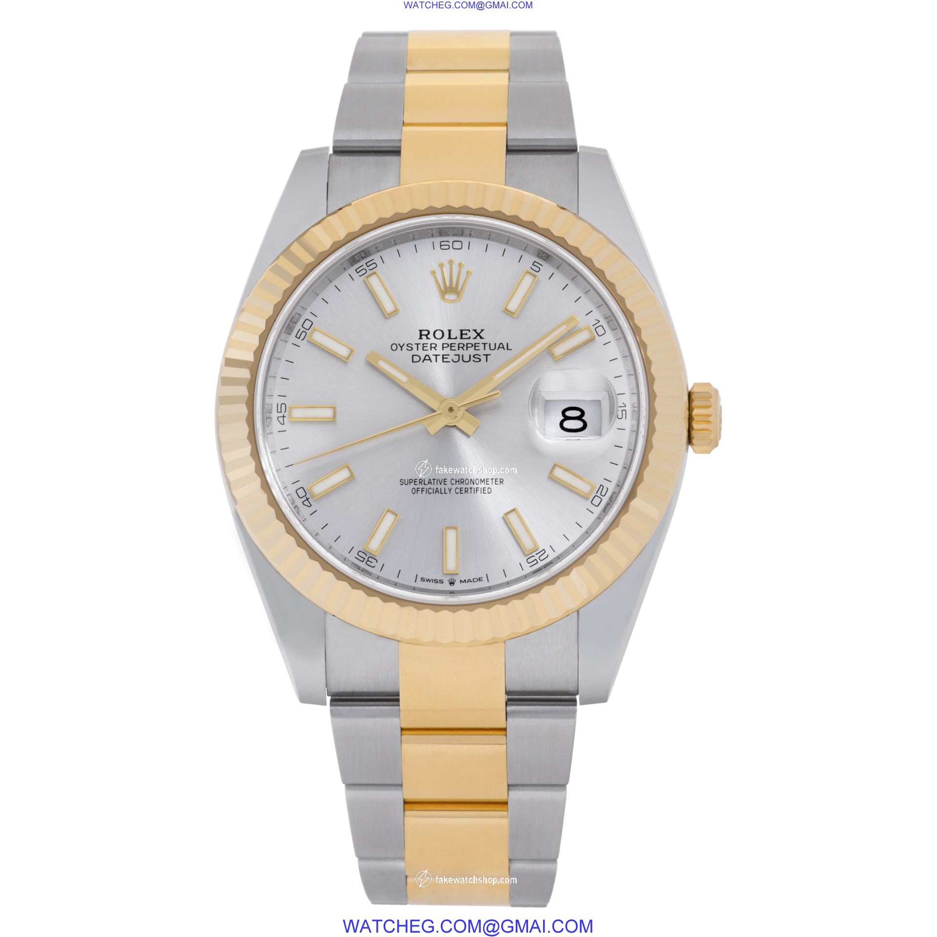 Rolex 126333 Datejust 41 Automatic Male 18k gold & Stainless Steel 2
