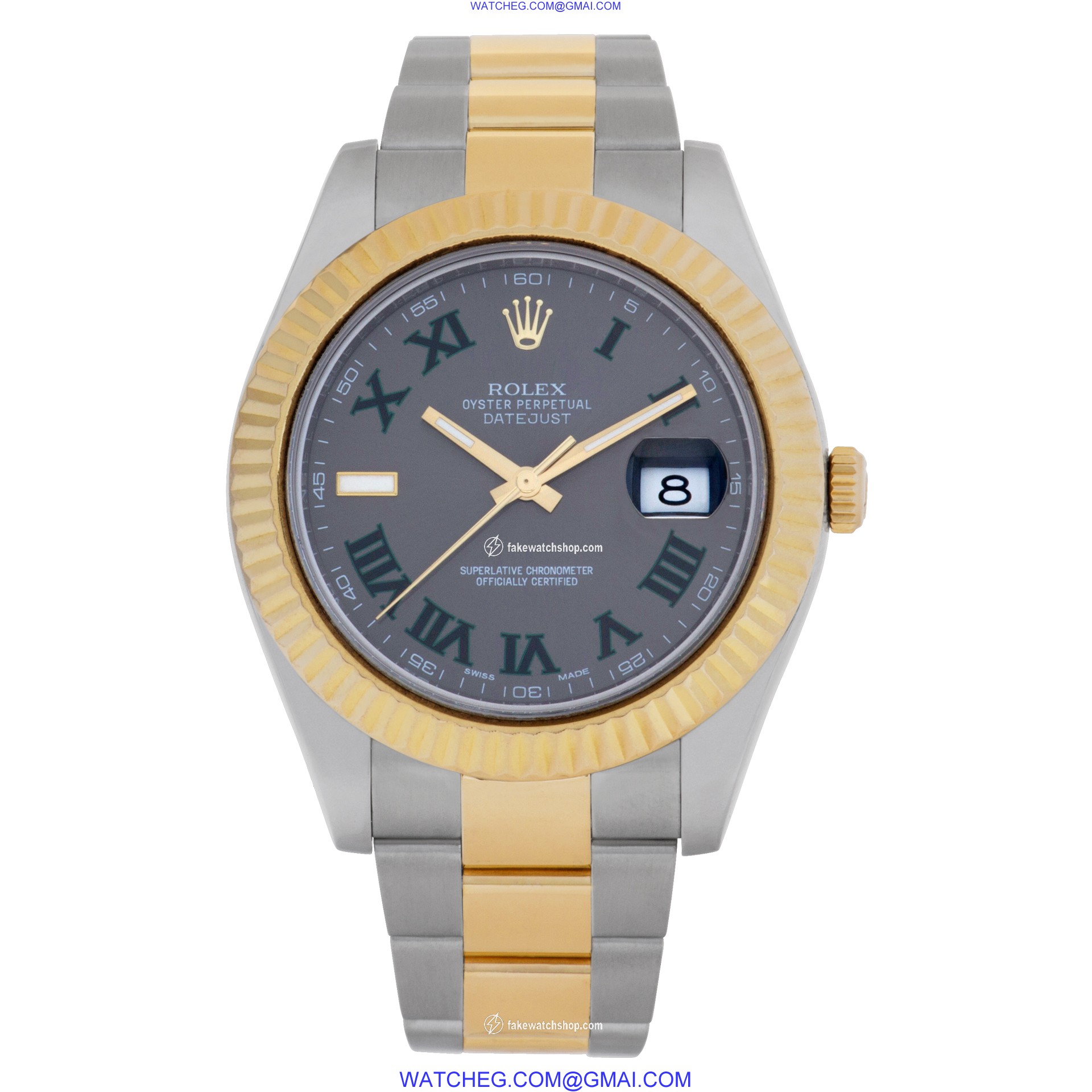 Rolex 116333 Datejust II Automatic Unisex 18k gold & Stainless Steel 2