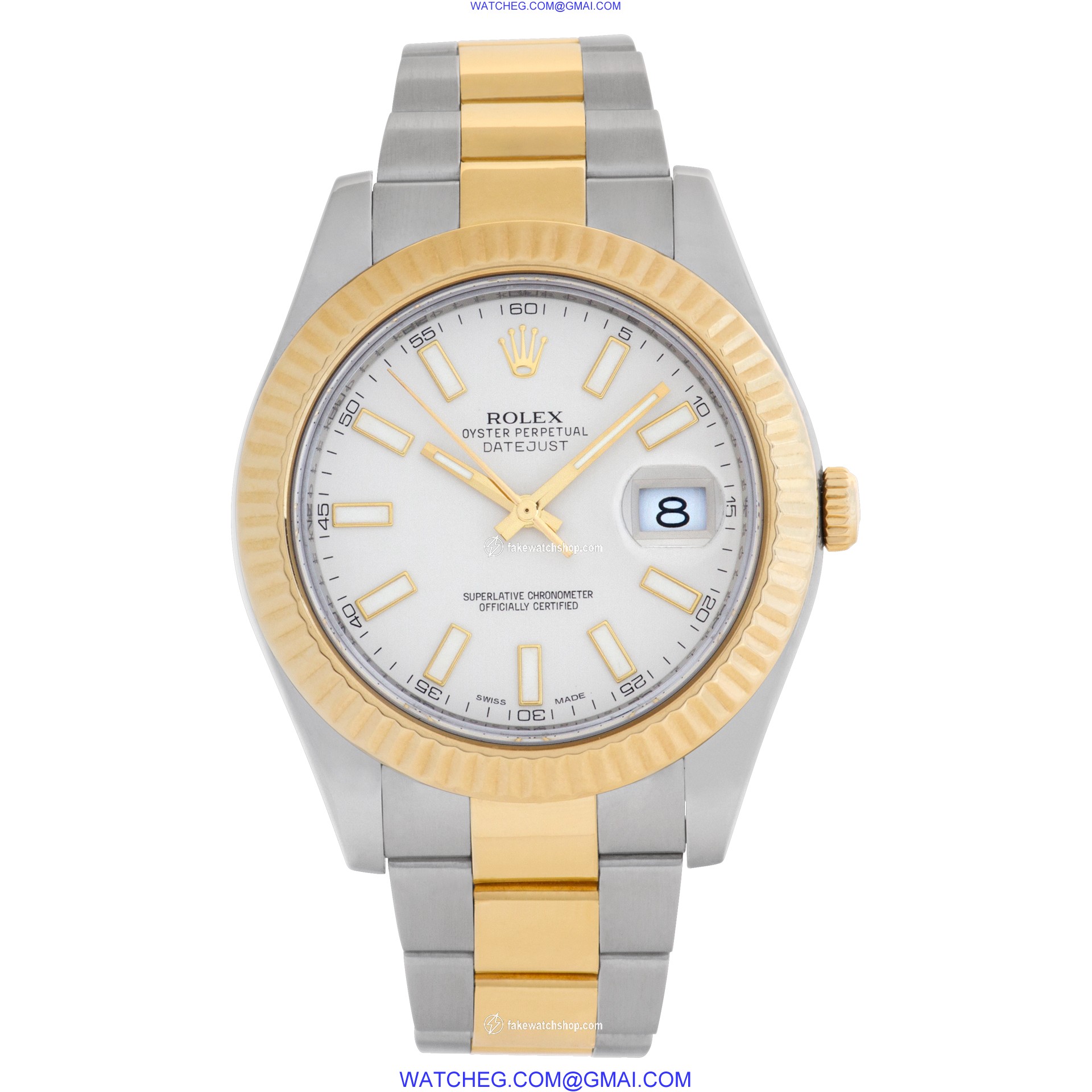Rolex 116333 Datejust II Automatic Male 18k gold & Stainless Steel 2