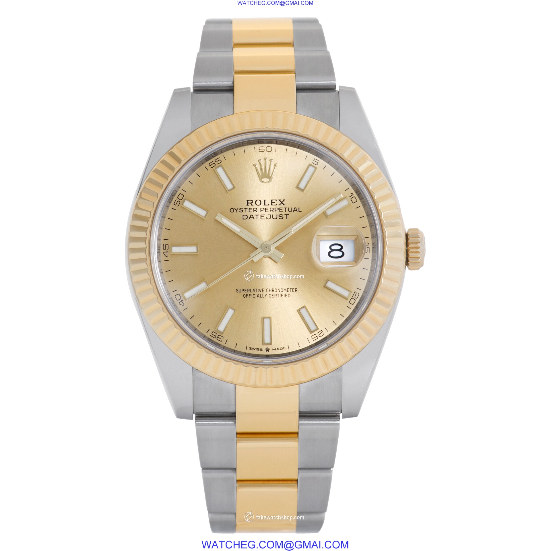 Rolex 126333 Datejust 41 Automatic Male 18k gold & Stainless Steel 2