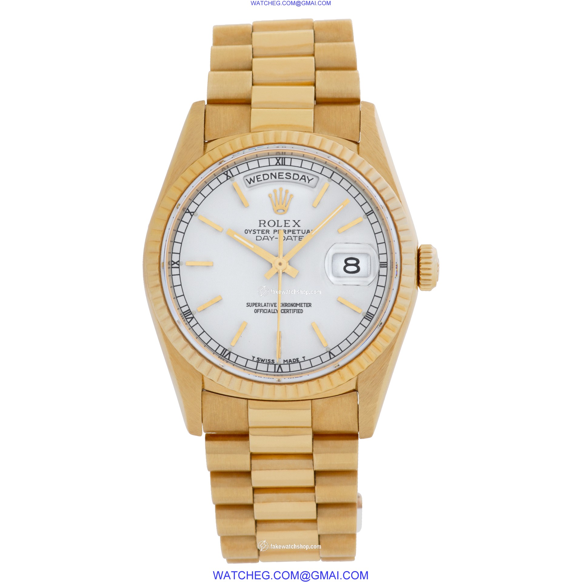 Rolex 18238 Day-Date Automatic Male 18k yellow gold 2