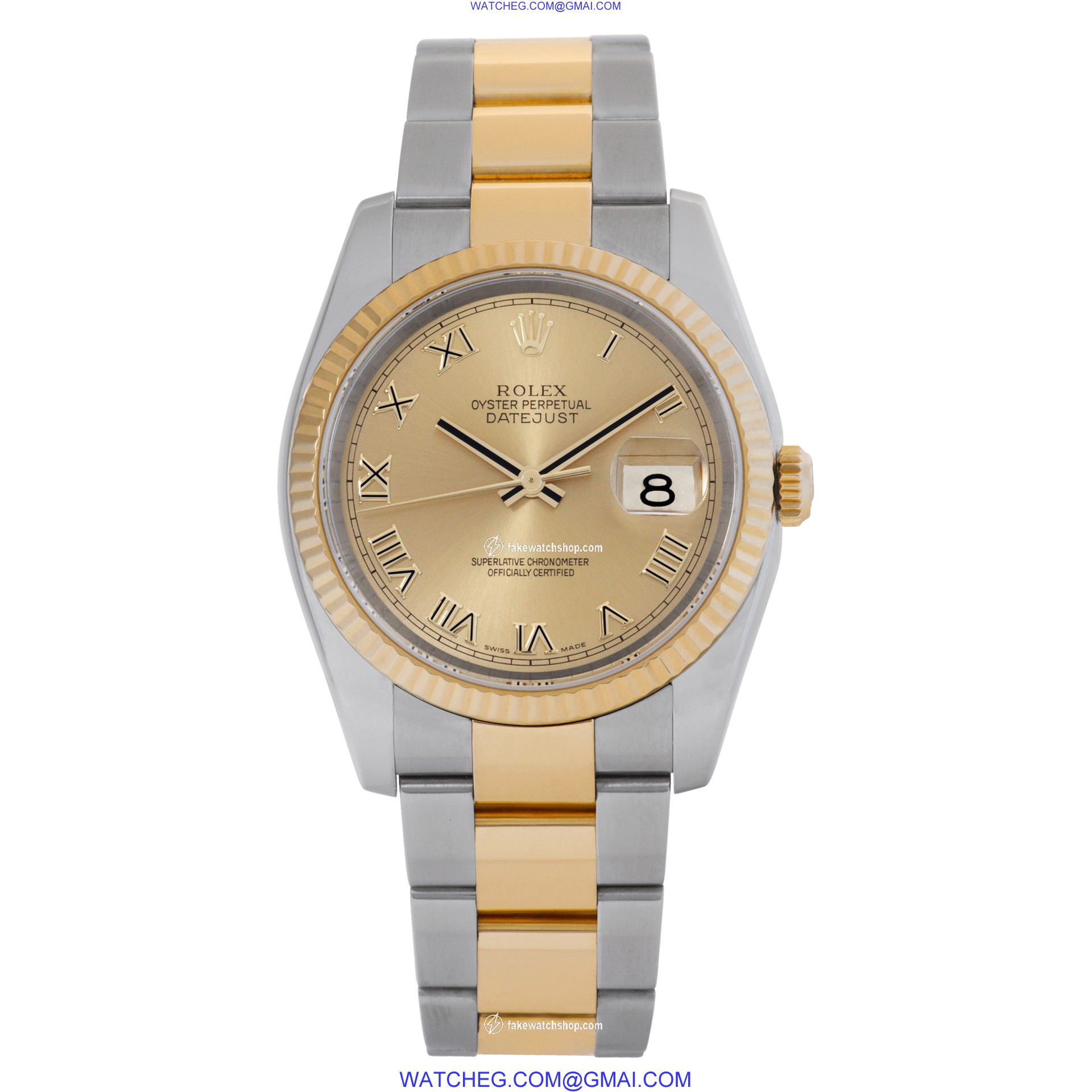 Rolex 116233 Datejust Automatic Male 18k gold & Stainless Steel 2
