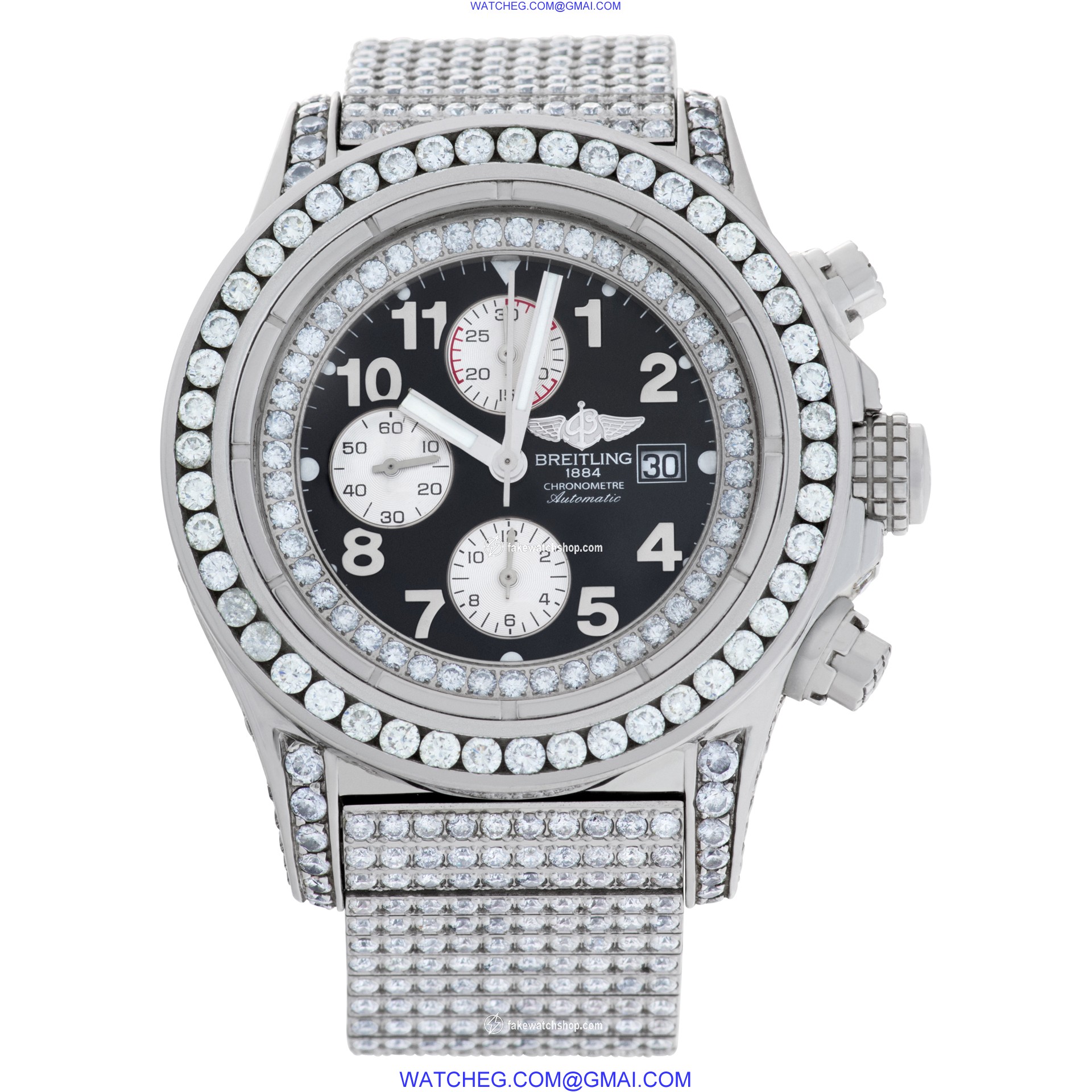 Breitling A13370 Super Avenger Automatic Male Stainless Steel 2