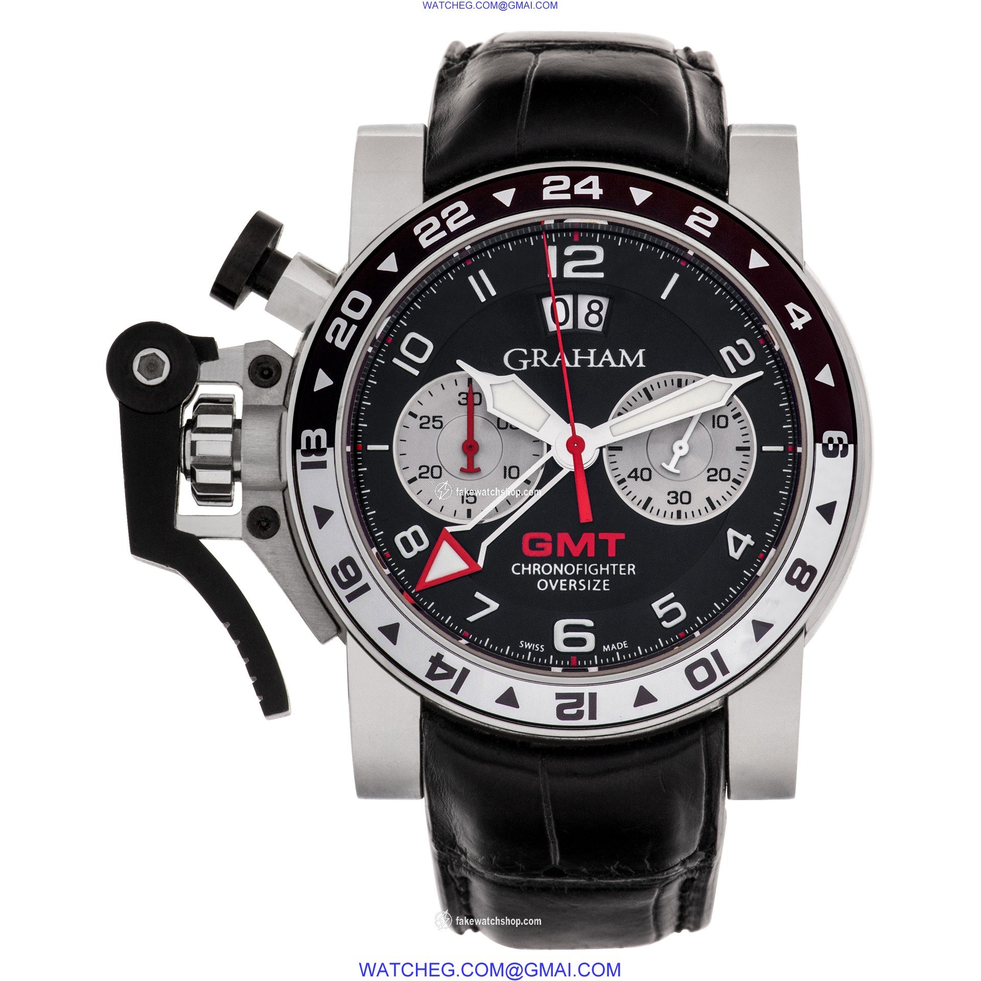 Graham 2CVBC.B15A Chronoflite GMT Automatic Male Stainless Steel 2