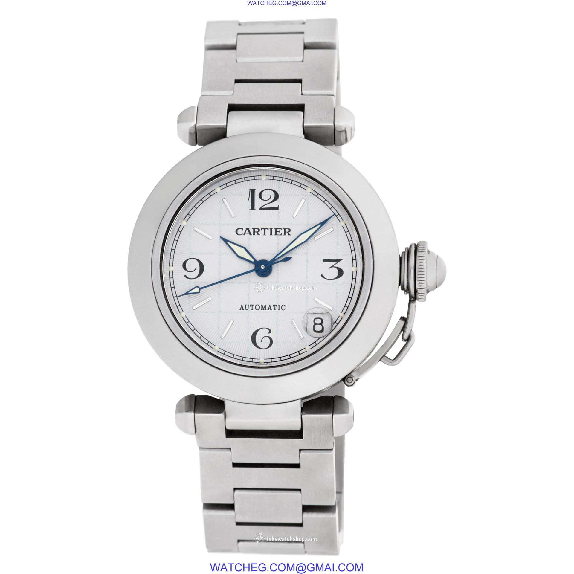 Cartier w31015m7 Pasha C Automatic Female Stainless Steel 2
