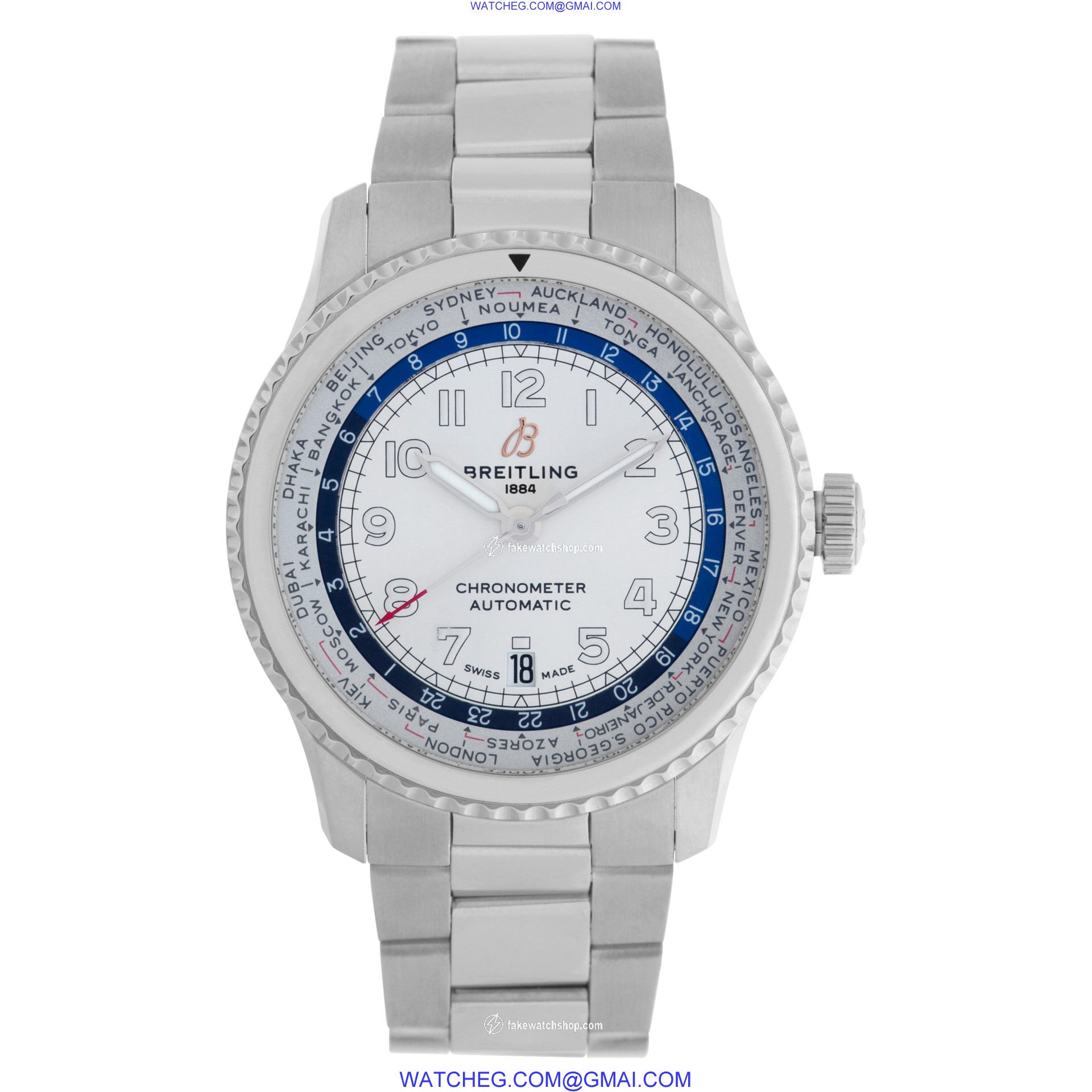 Breitling AB3521U01G1A Aviator Automatic Male Stainless Steel 2