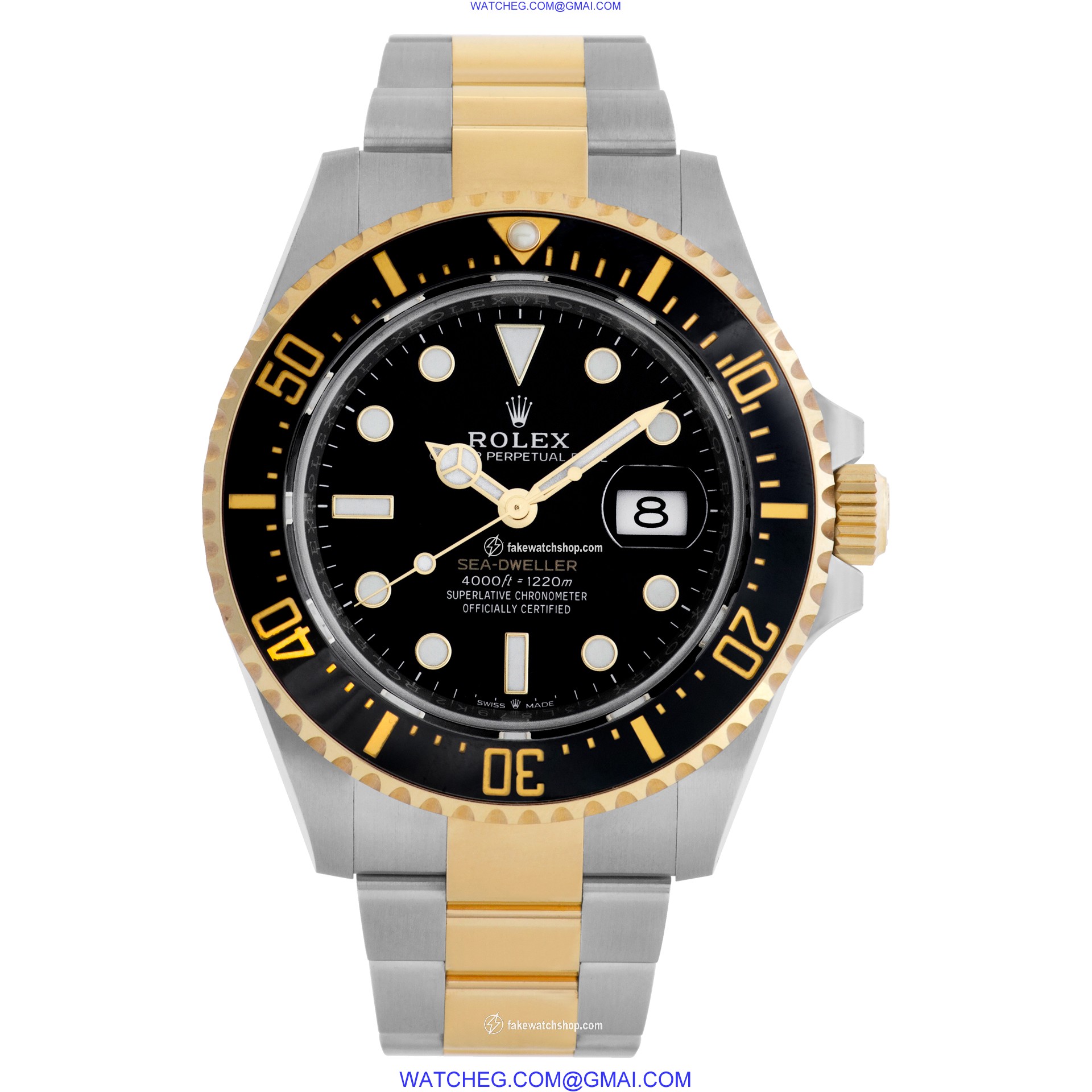 Rolex 126603 Sea-Dweller Automatic Male 18k gold & Stainless Steel 2