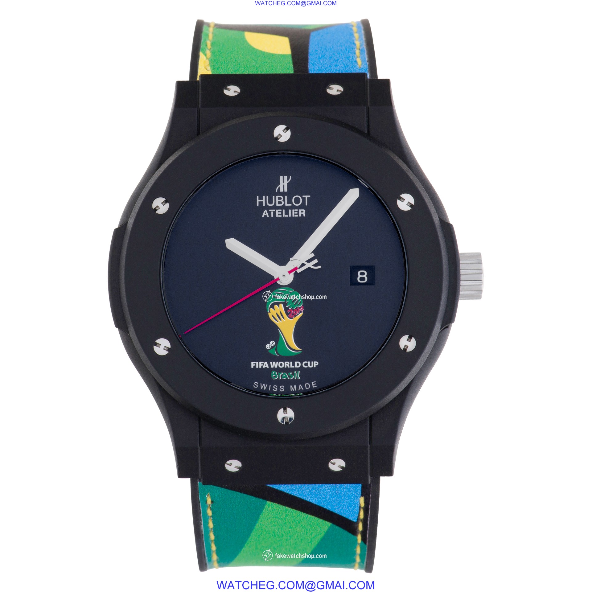Hublot 500.XI.1100.VR.FIF14 Classic Fusion Quartz Male black composite 2