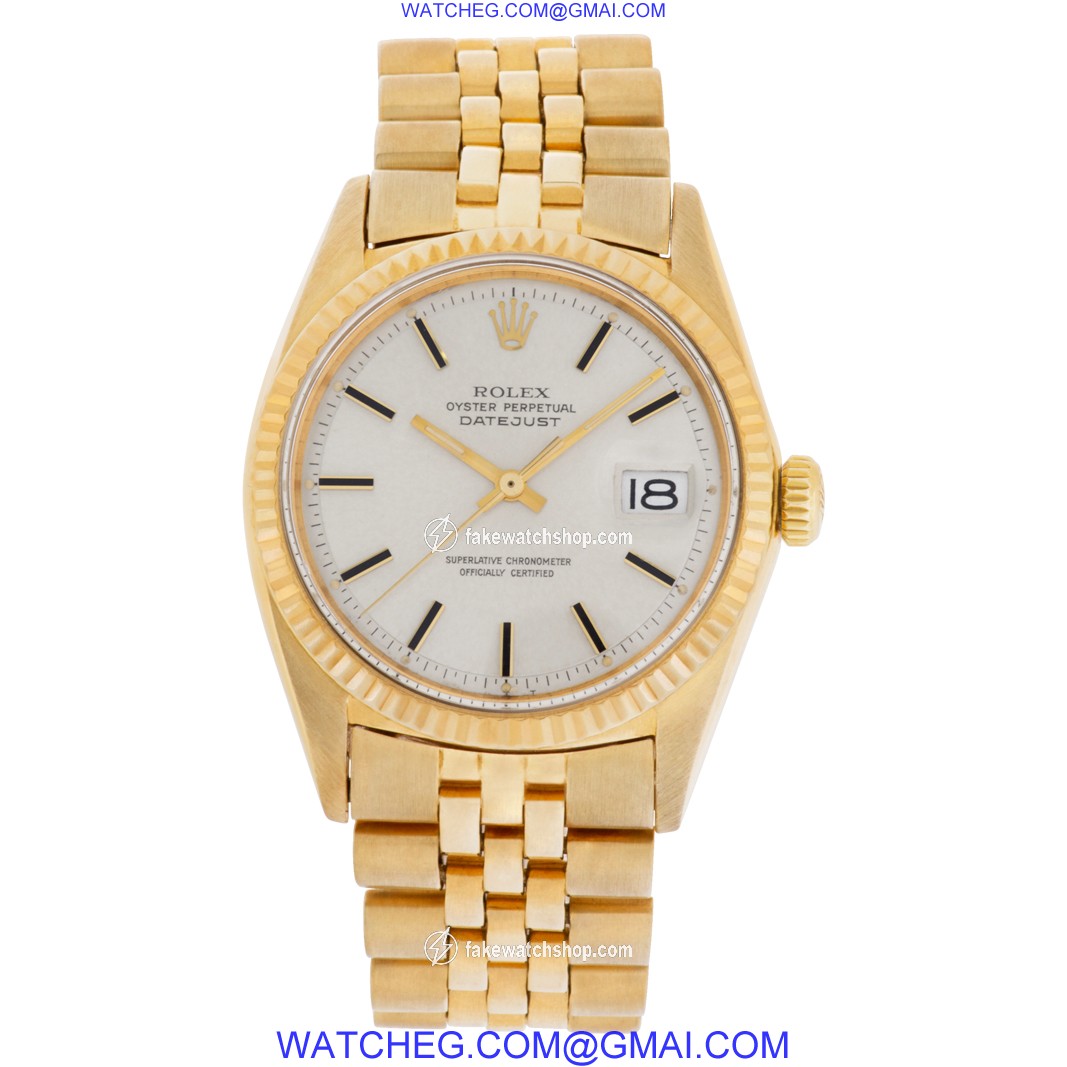 Rolex 1601 Datejust Automatic Male 18k yellow gold 2