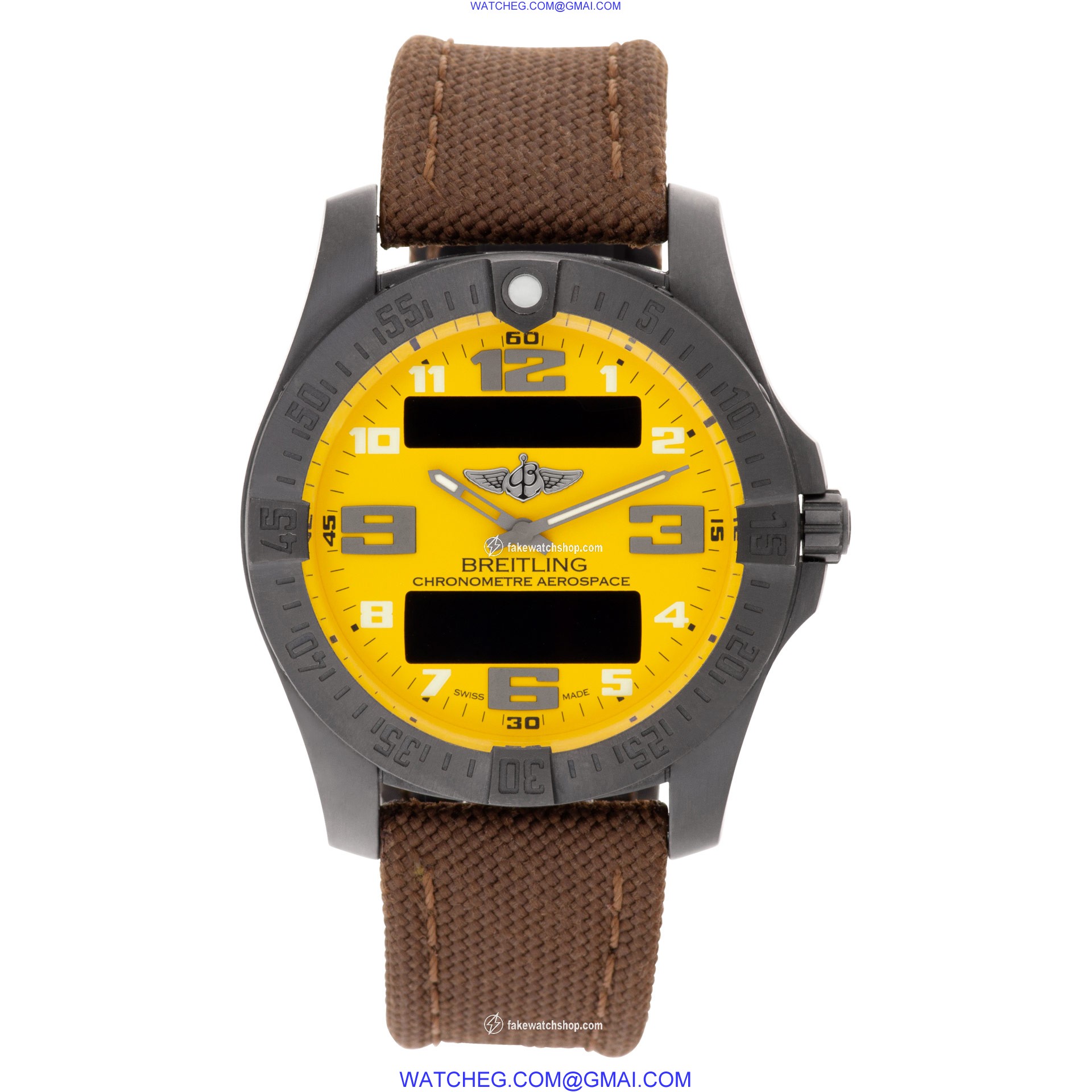 Breitling V79363 Aero Space Quartz Male Black Titanium 2