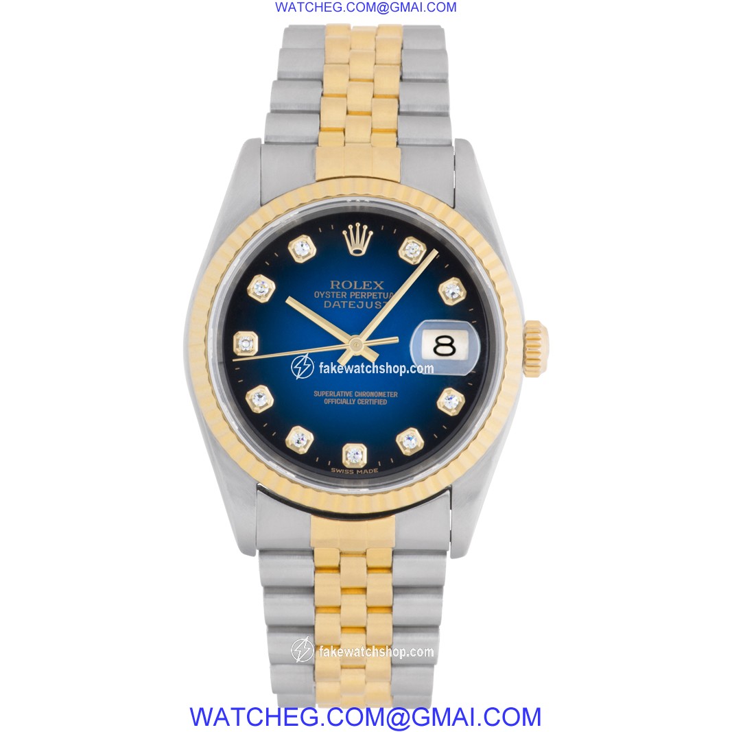 Rolex 16233 Datejust Automatic Male 18k gold & Stainless Steel 2
