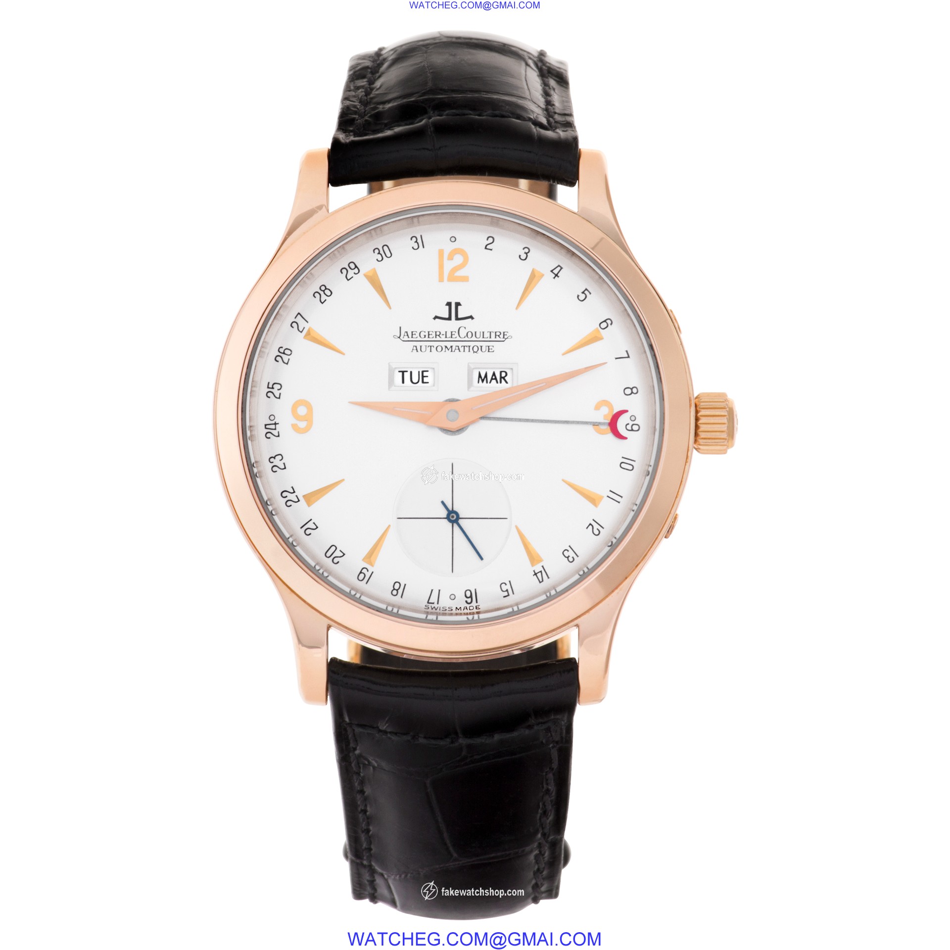 Jaeger LeCoultre 140.2.87 Master Calendar Automatic Male 18k rose gold 2
