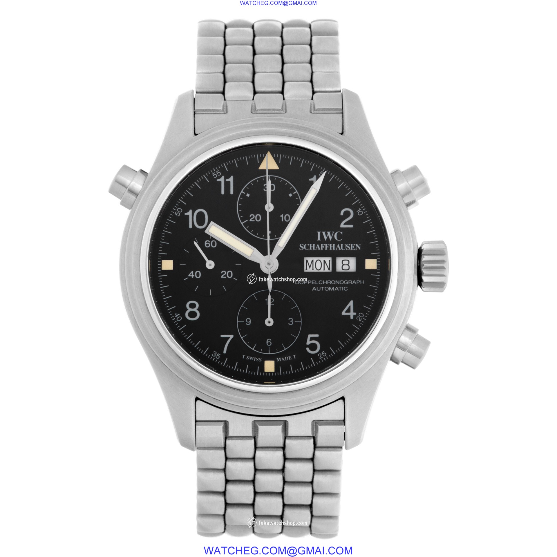 IWC 3713 Pilots Chronograph Automatic Male Stainless Steel 2
