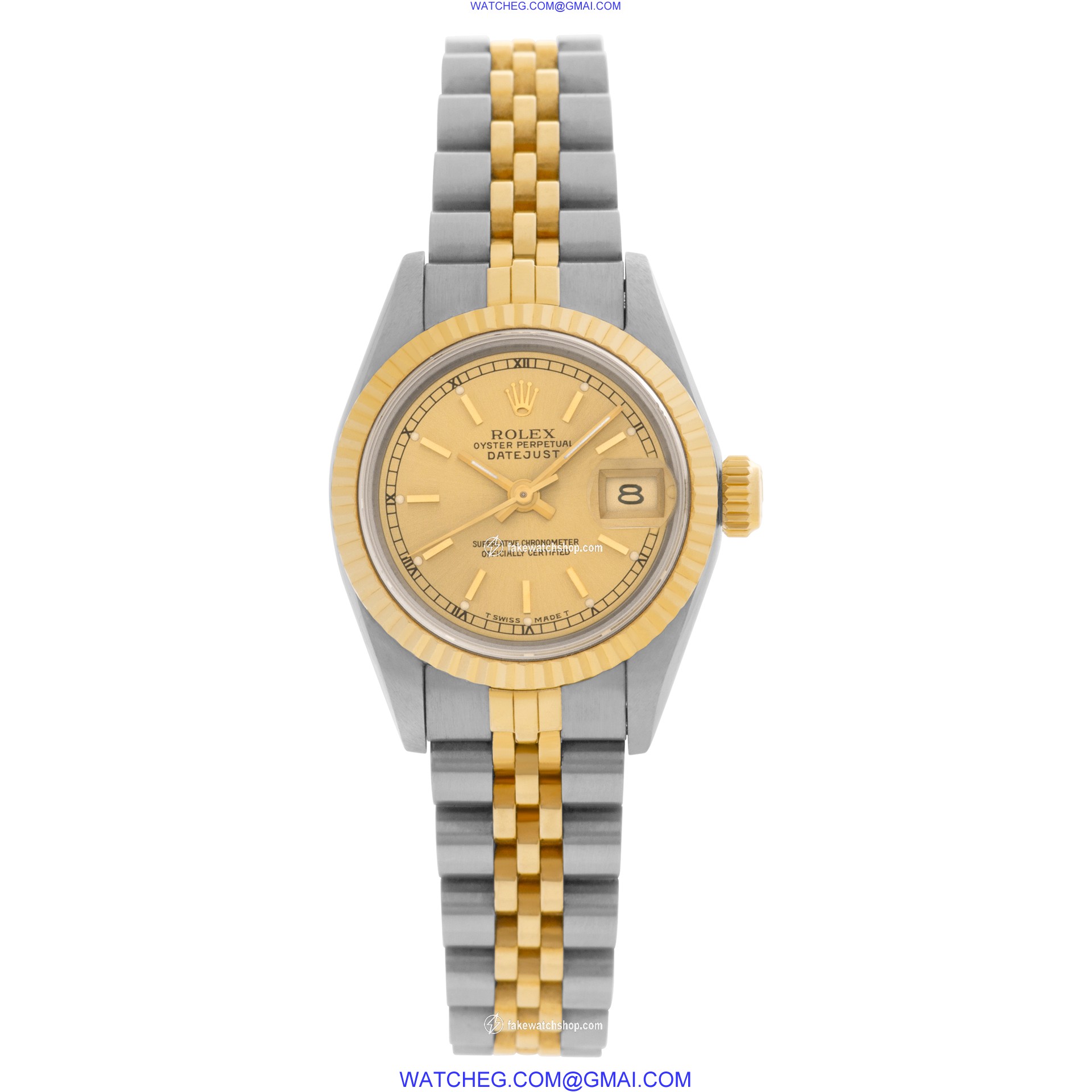 Rolex 69173 Datejust Automatic Female 18k gold & Stainless Steel 2