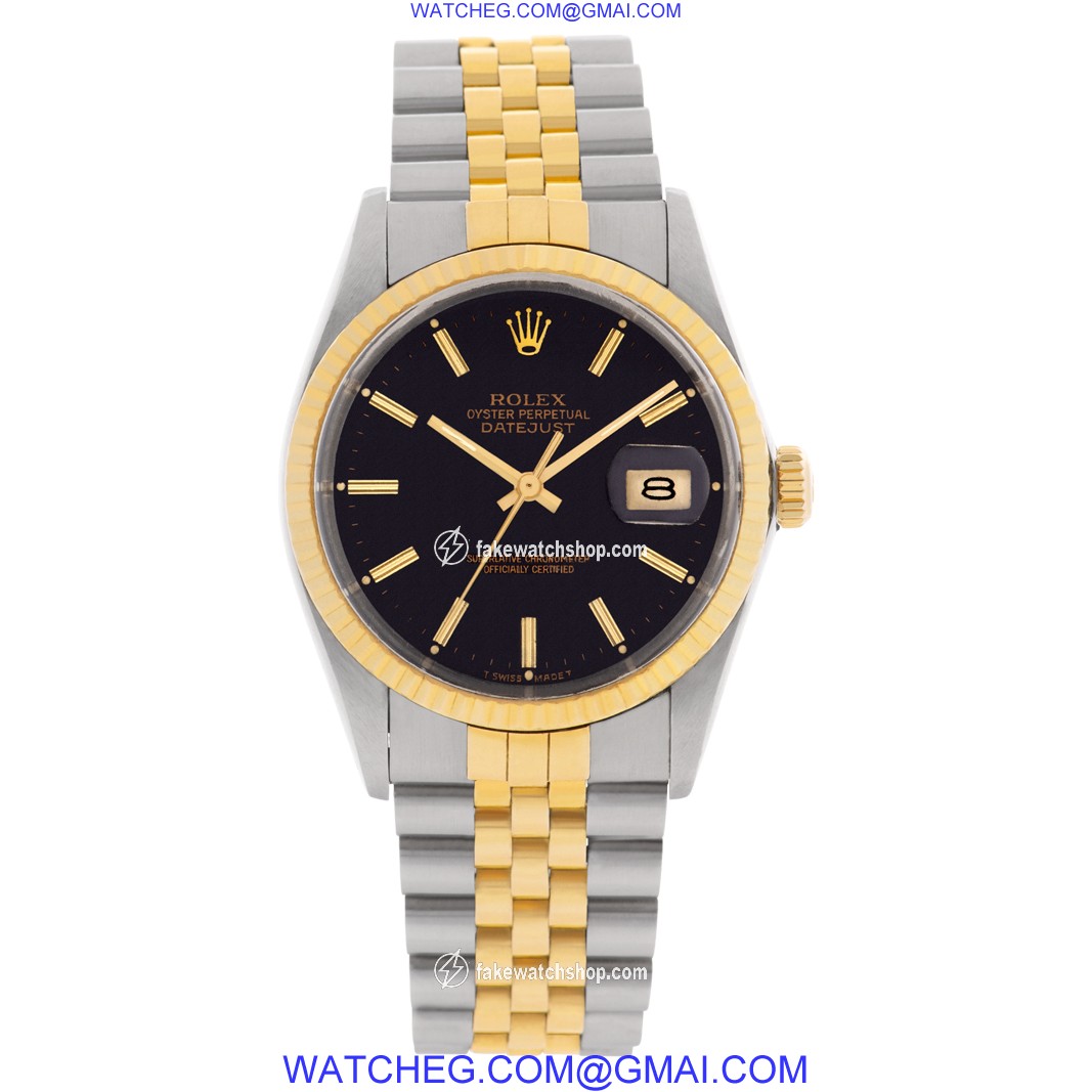 Rolex 16013 Datejust Automatic Male 18k gold & Stainless Steel 2