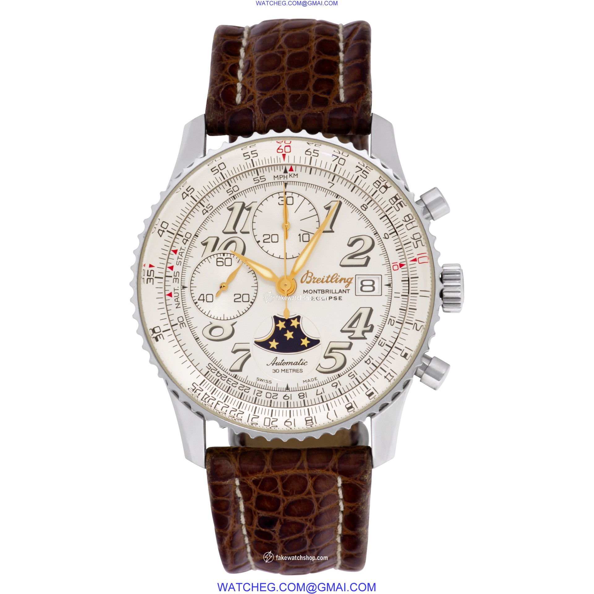 Breitling A43030/G200 Montbrillant Automatic Male Stainless Steel 2
