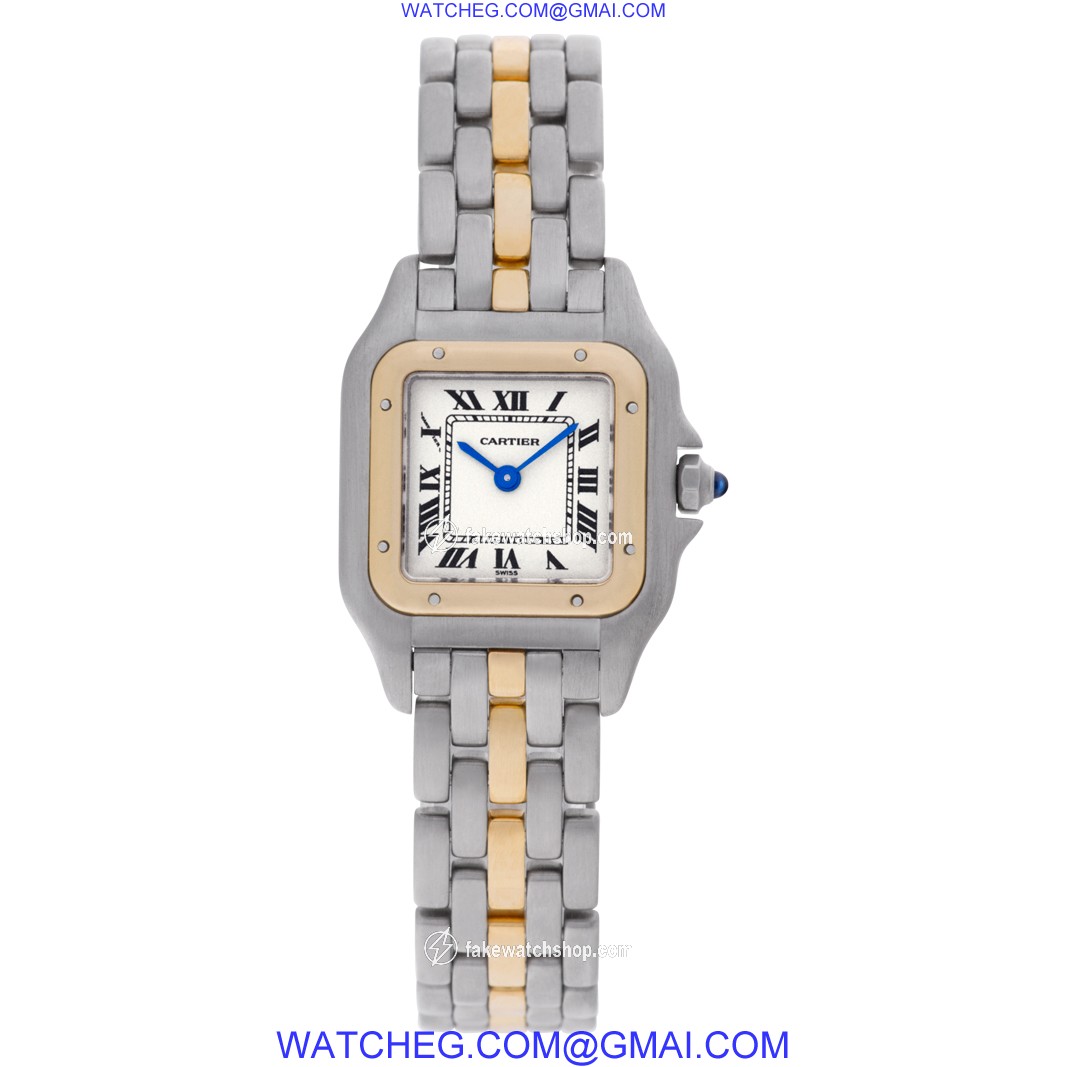 Cartier W524079 Panthere Quartz Female 18k gold & Stainless Steel 2