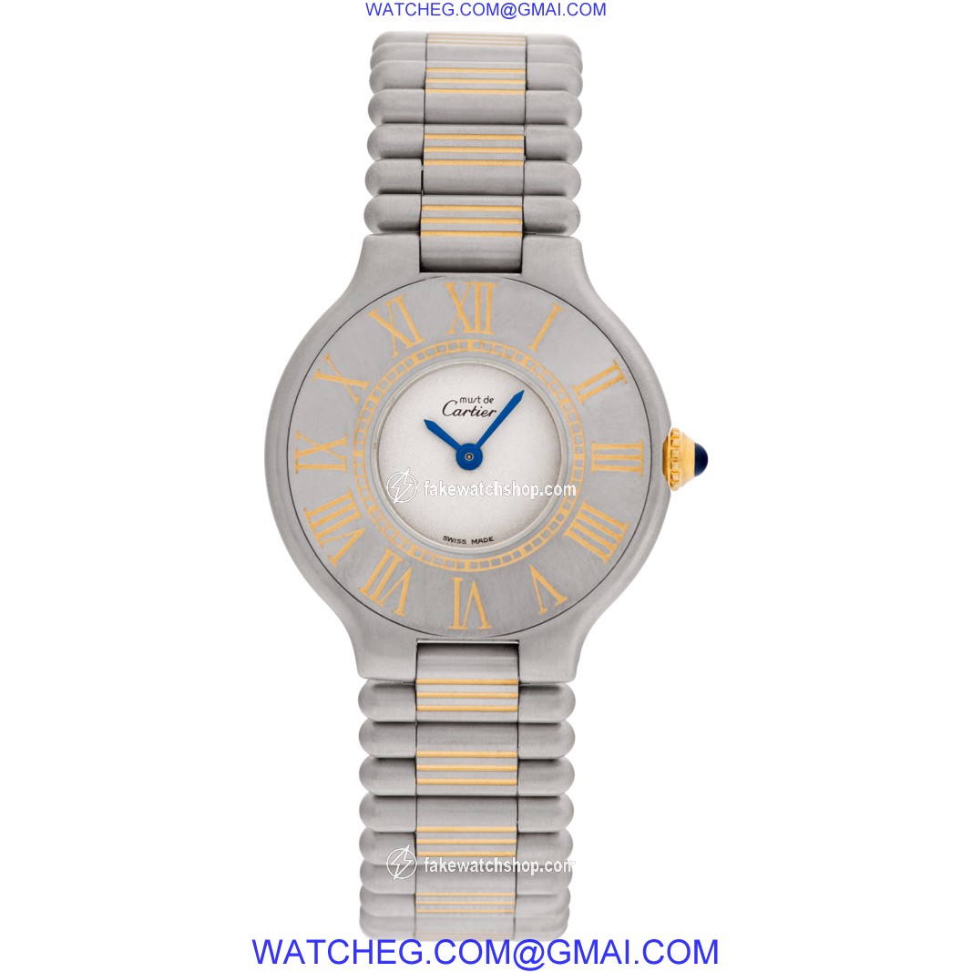 Cartier 90111 Must 21 Quartz Female Stainless Steel 2