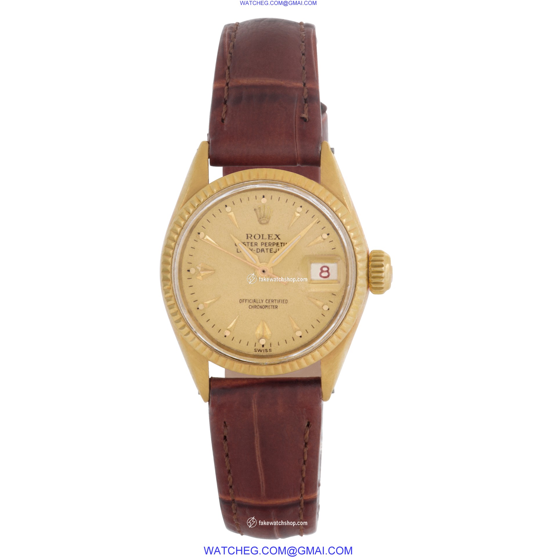 Rolex 6517 Datejust Automatic Female 18k yellow gold 2