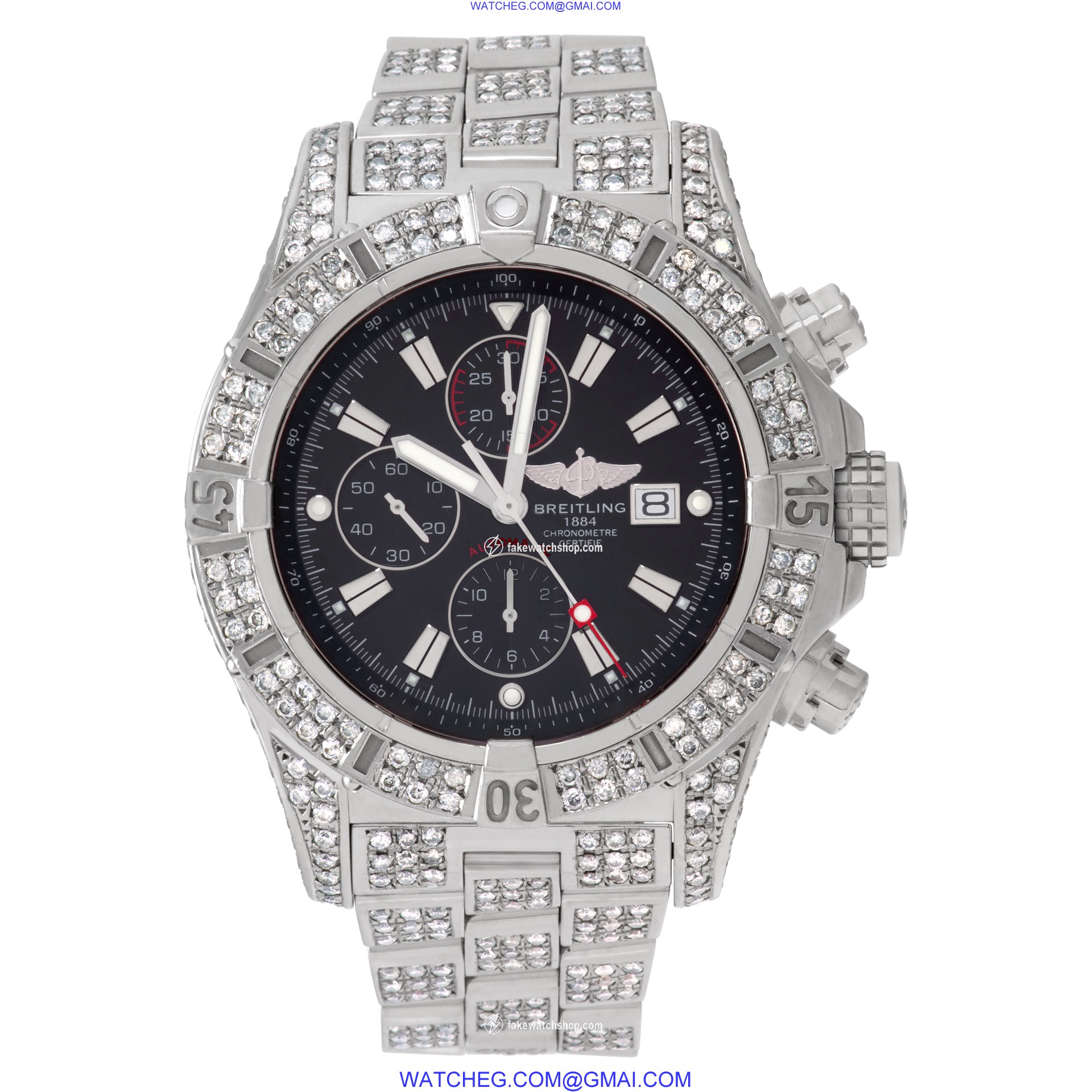 Breitling A13370 Super Avenger Automatic Male Stainless Steel 2