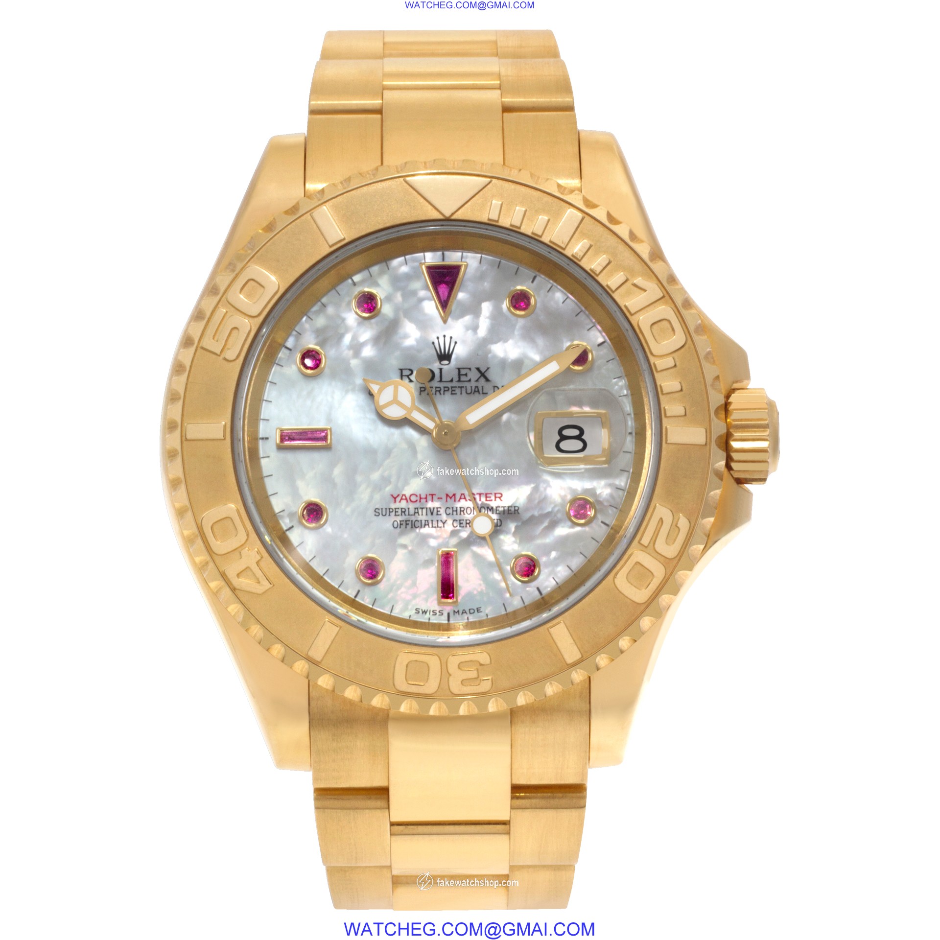 Rolex 16628B Yacht-Master Automatic Male 18k yellow gold 2