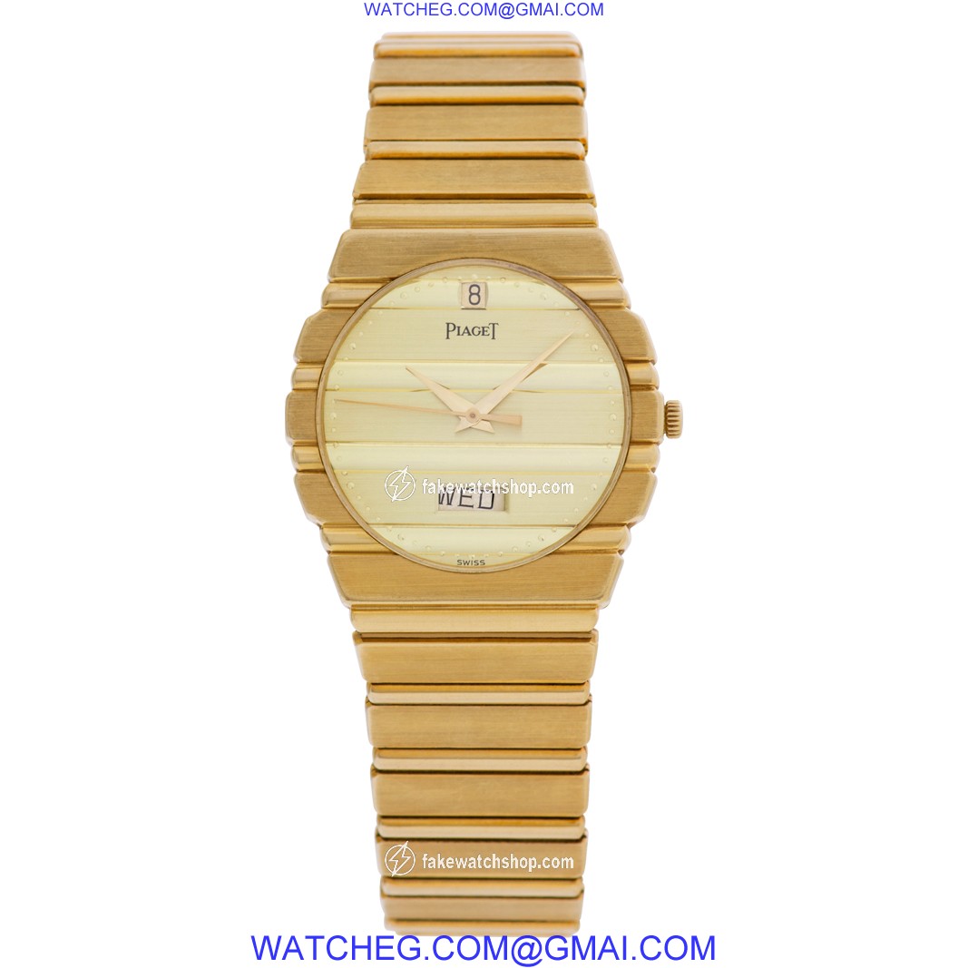 Piaget 15562C701 Polo Quartz Unisex 18k yellow gold 2