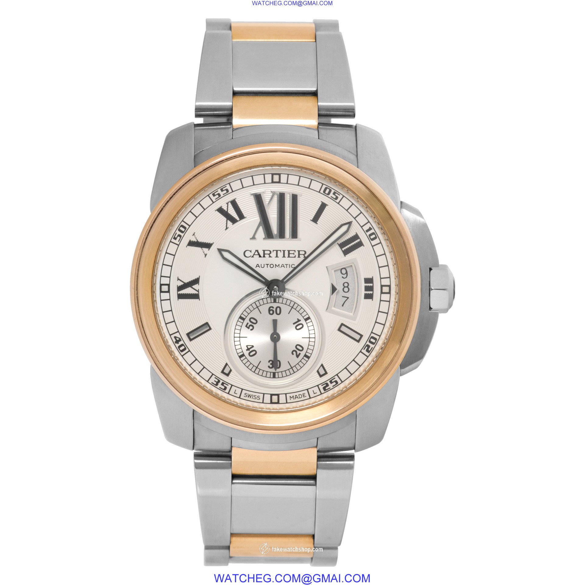 Cartier W7100036 Calibre Automatic Male Stainless Steel 2