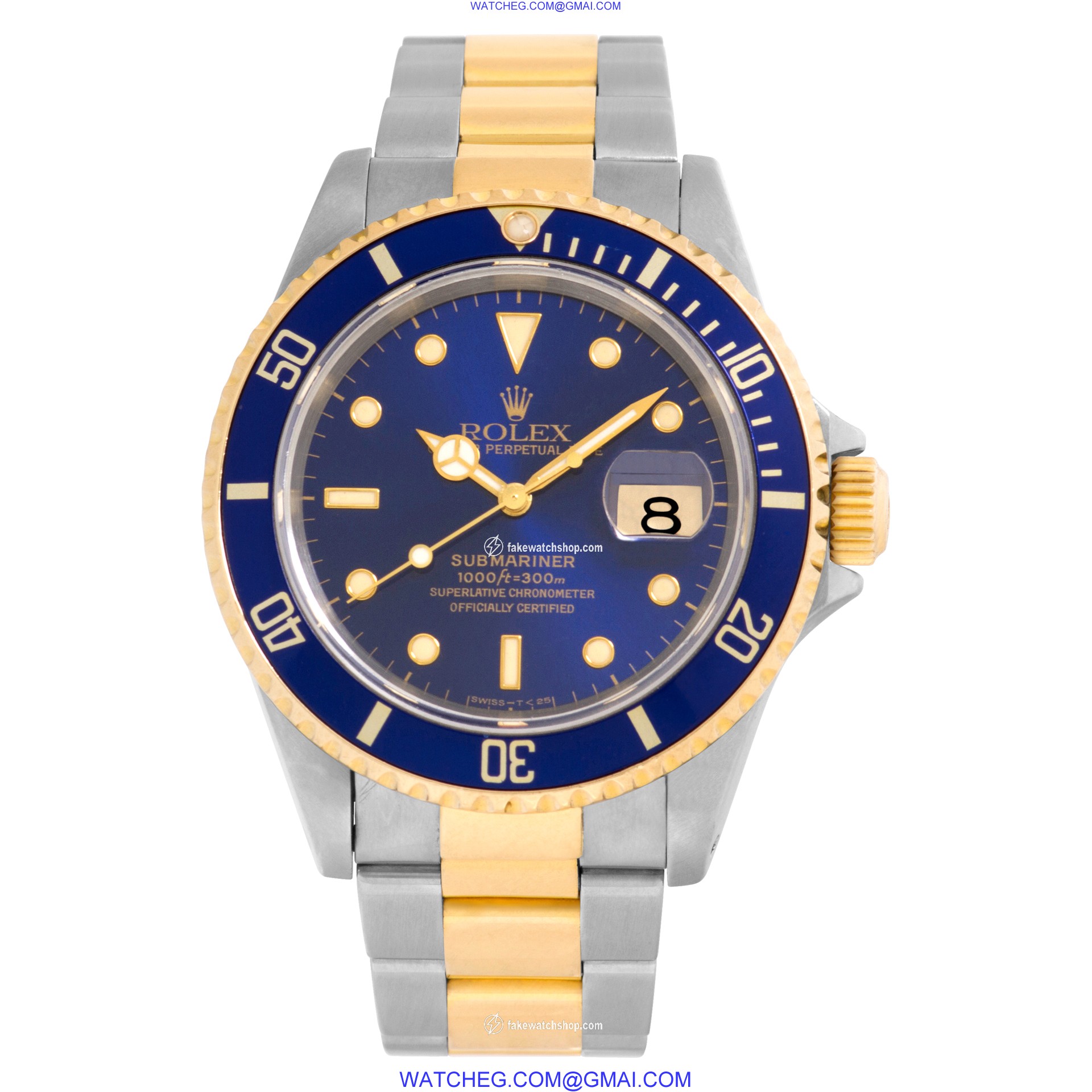 Rolex 16613 Submariner Automatic Male 18k gold & Stainless Steel 2