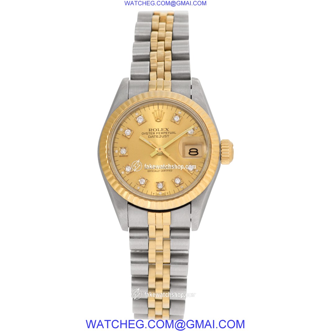 Rolex 69173 Datejust Automatic Female Stainless Steel 2