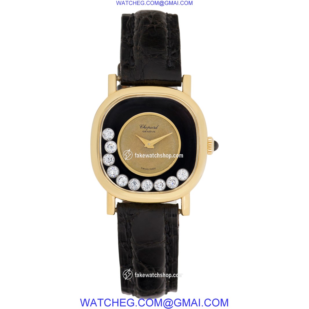 Chopard G 3355 Happy Diamond Manual Female 18k yellow gold 2