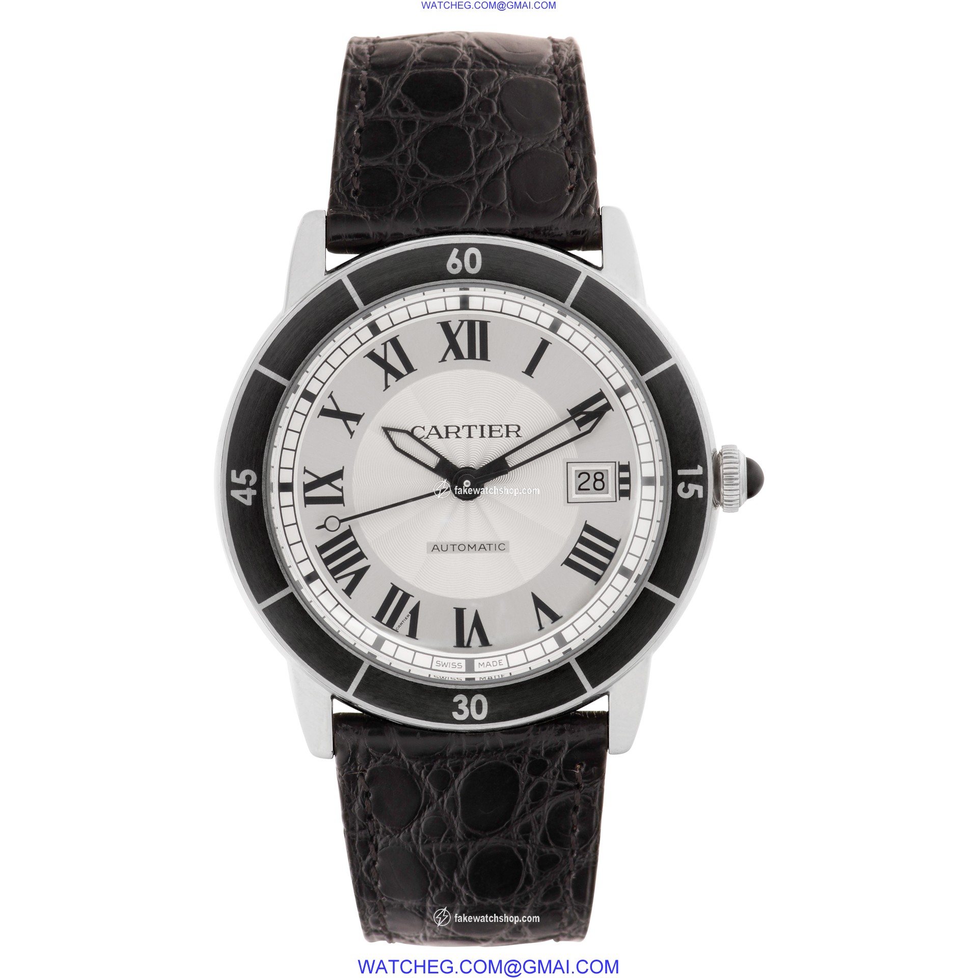 Cartier WSRN0002 Ronde Croisiere Automatic Male Stainless Steel 2