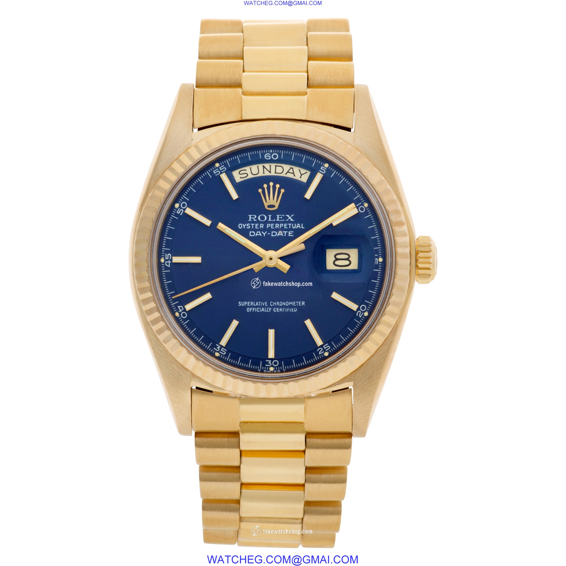 Rolex 1803 Day-Date Automatic Male 18k yellow gold 2