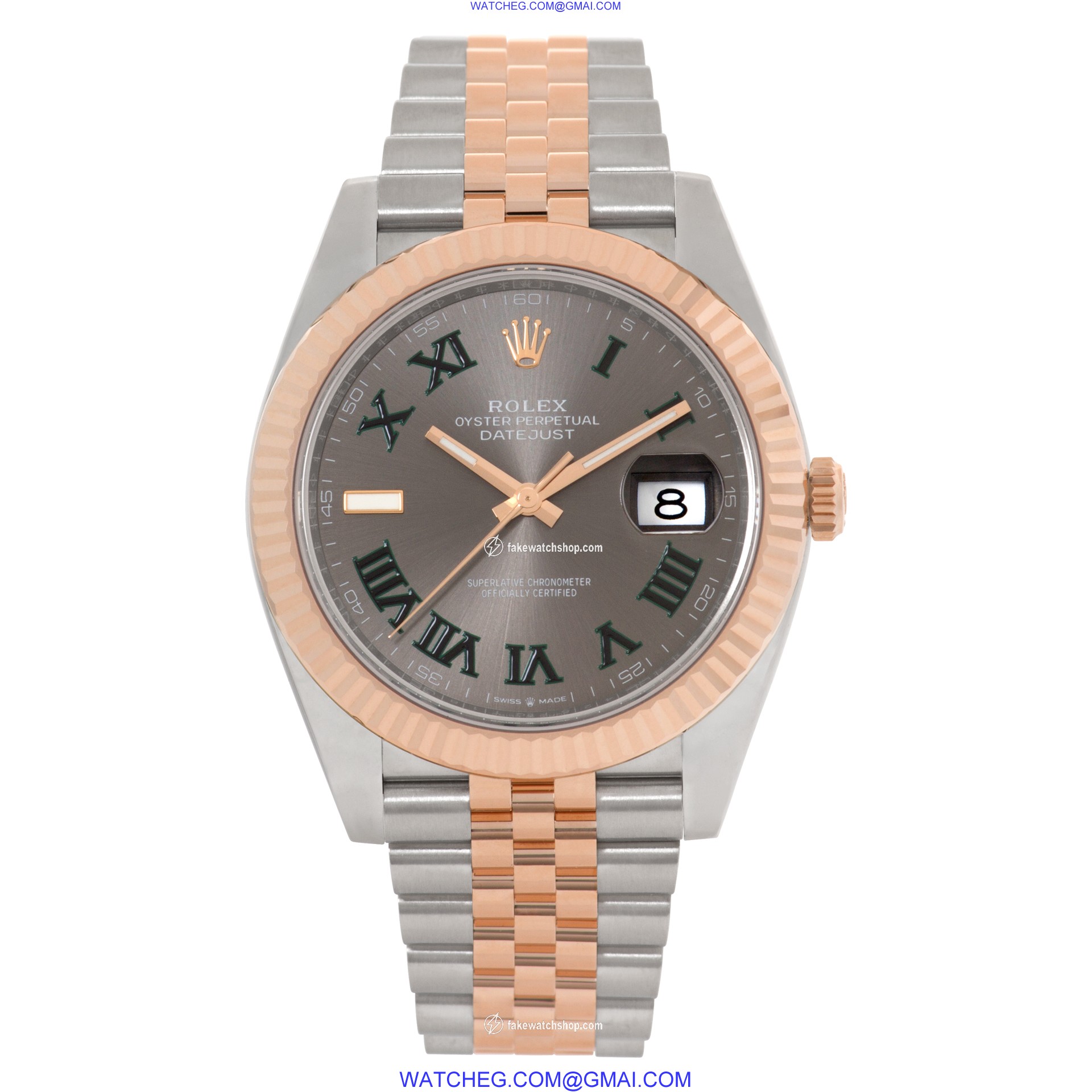 Rolex 126331 Datejust Automatic Male 18k rose gold & stainless steel 2