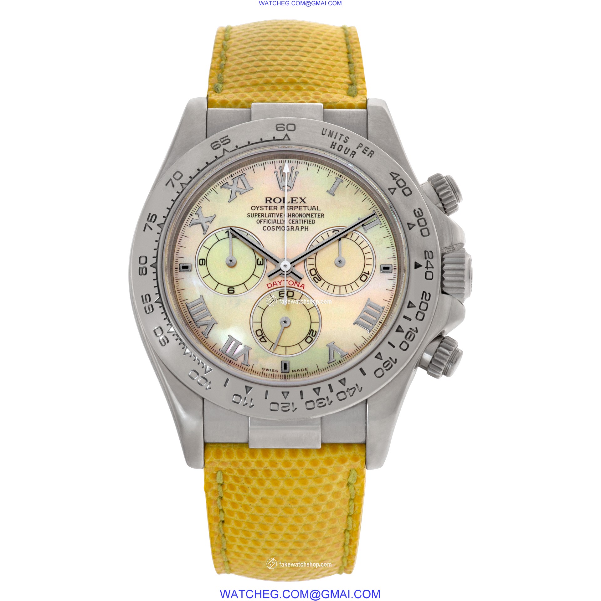 Rolex 116519 Daytona Automatic Unisex 18k White Gold 2