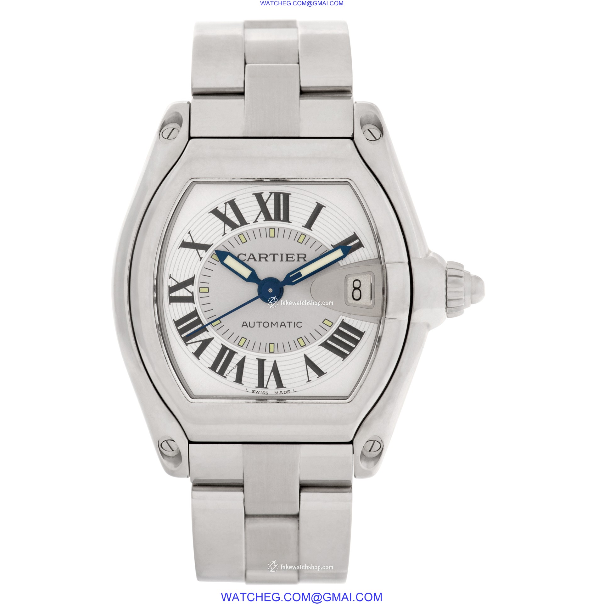 Cartier W62000V3 Roadster Automatic Male Stainless Steel 2