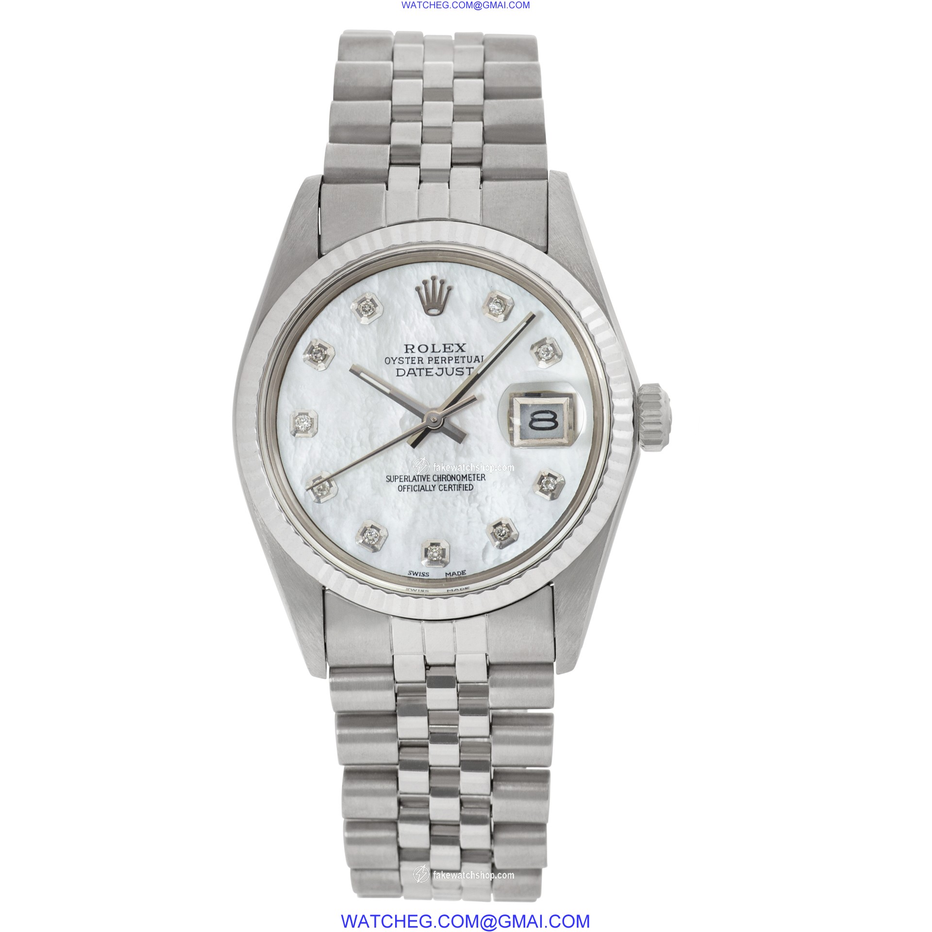 Rolex 16014 Datejust Automatic Unisex Stainless Steel 2
